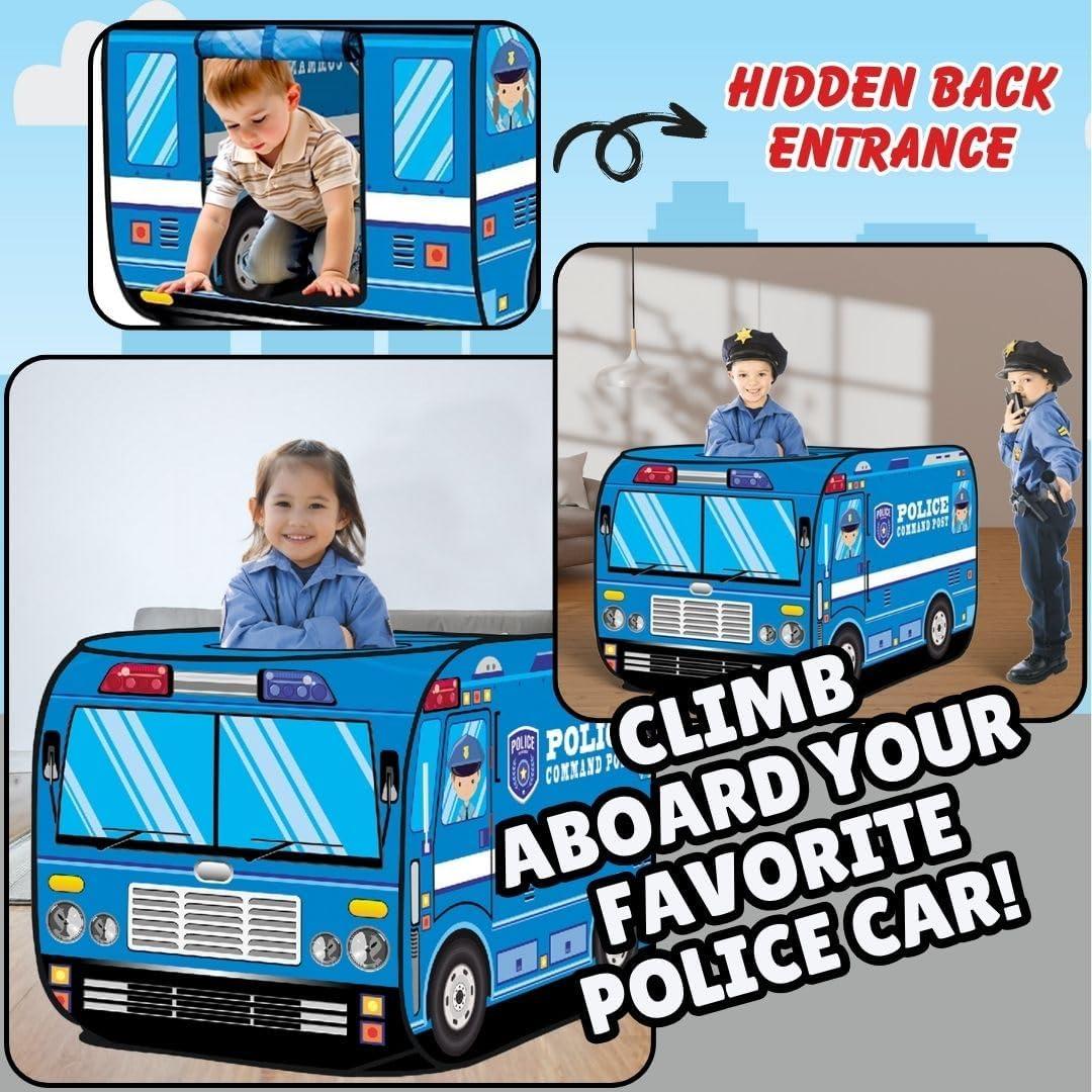 Tienda de Juego Plegable Liberty Imports Coche de Policía
