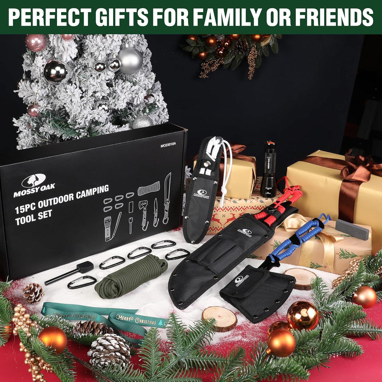 Juego de Herramientas de Camping Mossy Oak - 15 Piezas