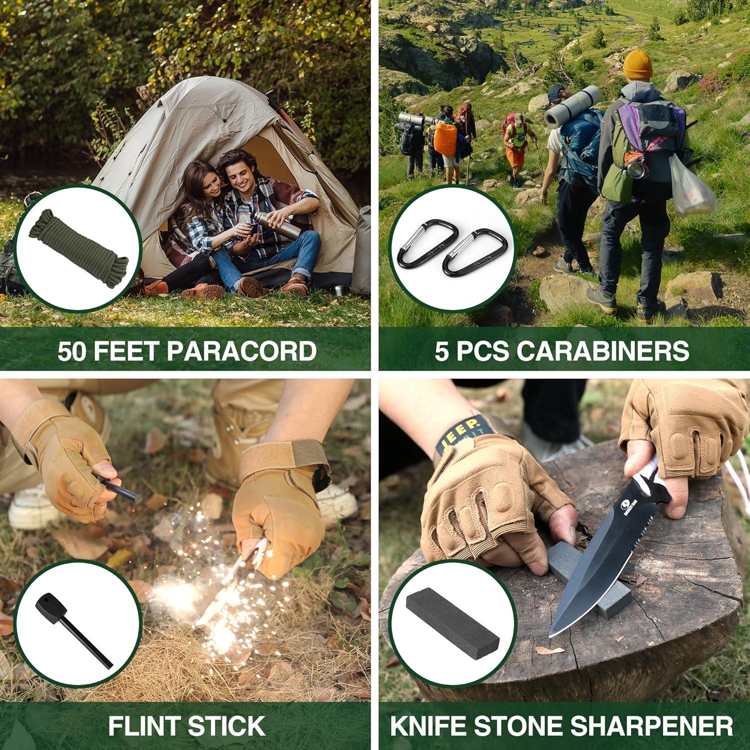 Juego de Herramientas de Camping Mossy Oak - 15 Piezas