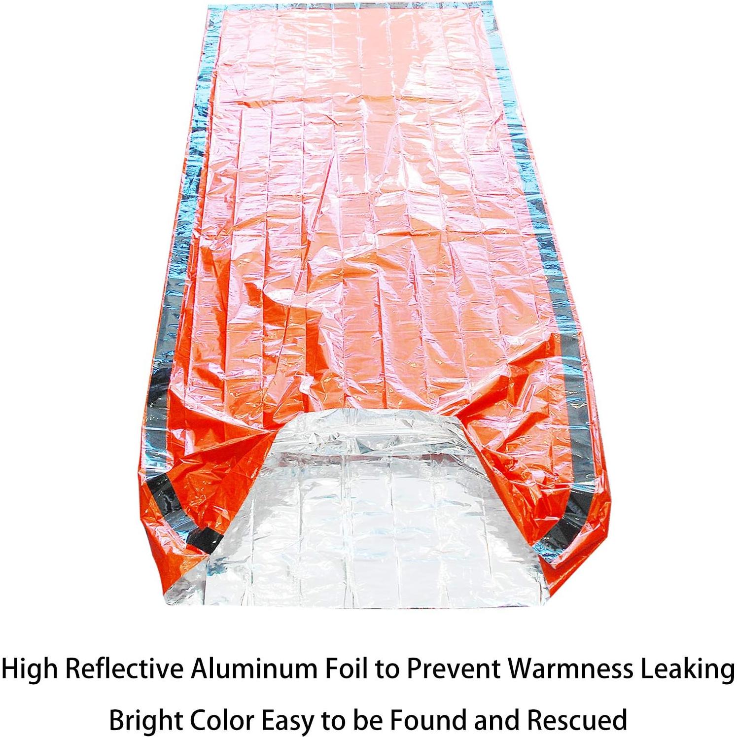 Paquete de 4 Bolsas de Supervivencia GOGOOD 91x213 cm