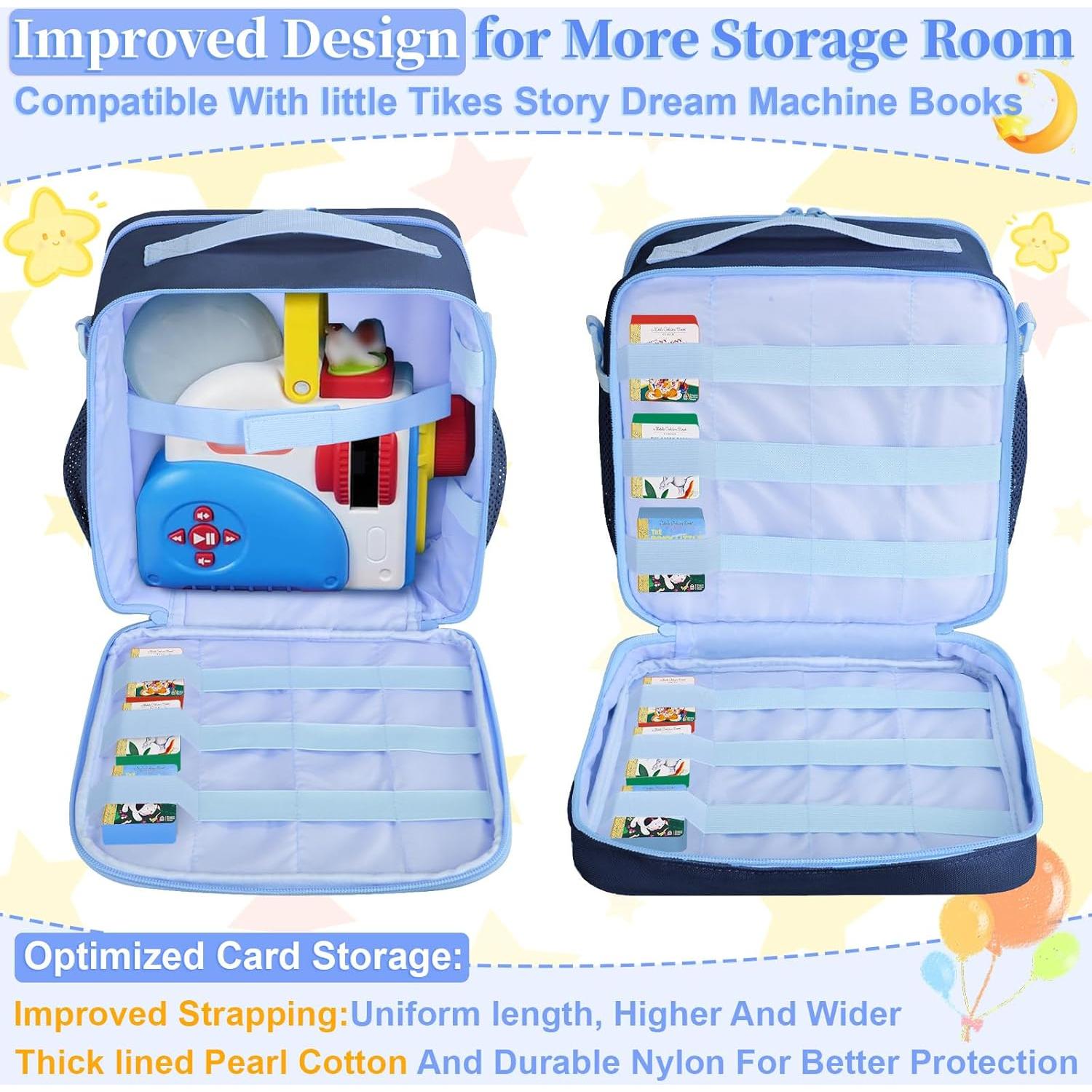 Funda Portátil Wigojoy para Proyector Little Tikes Azul