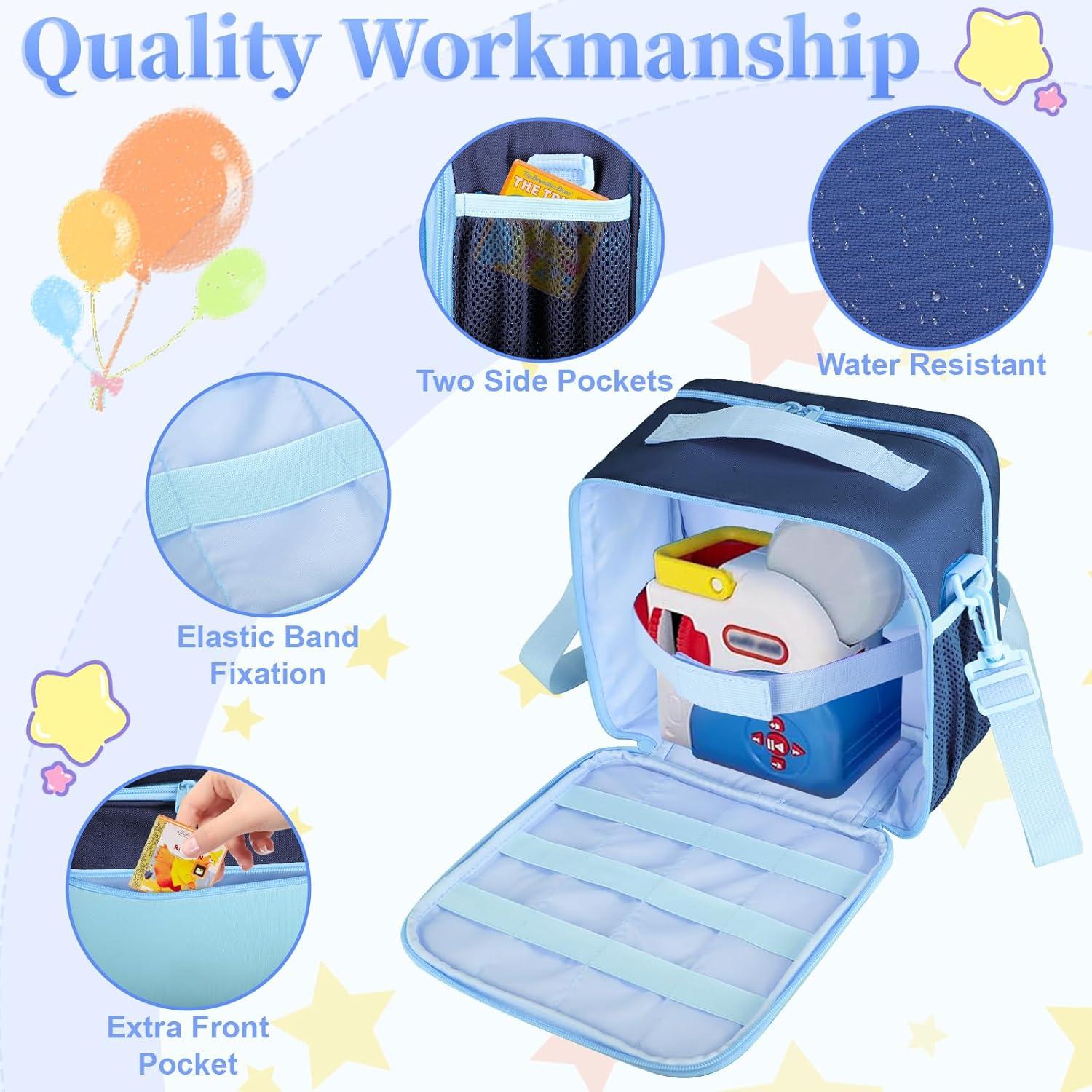 Funda Portátil Wigojoy para Proyector Little Tikes Azul