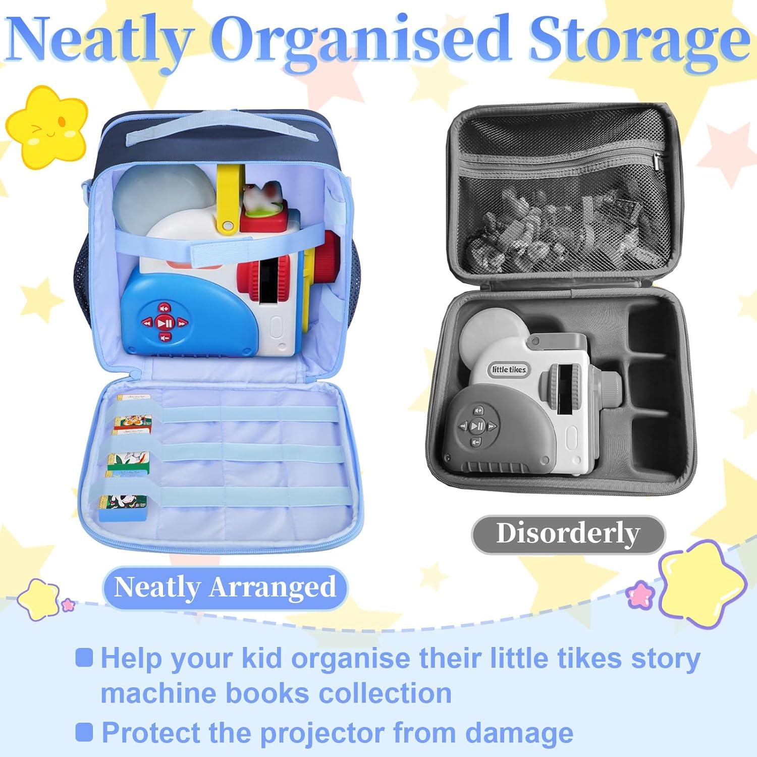 Funda Portátil Wigojoy para Proyector Little Tikes Azul