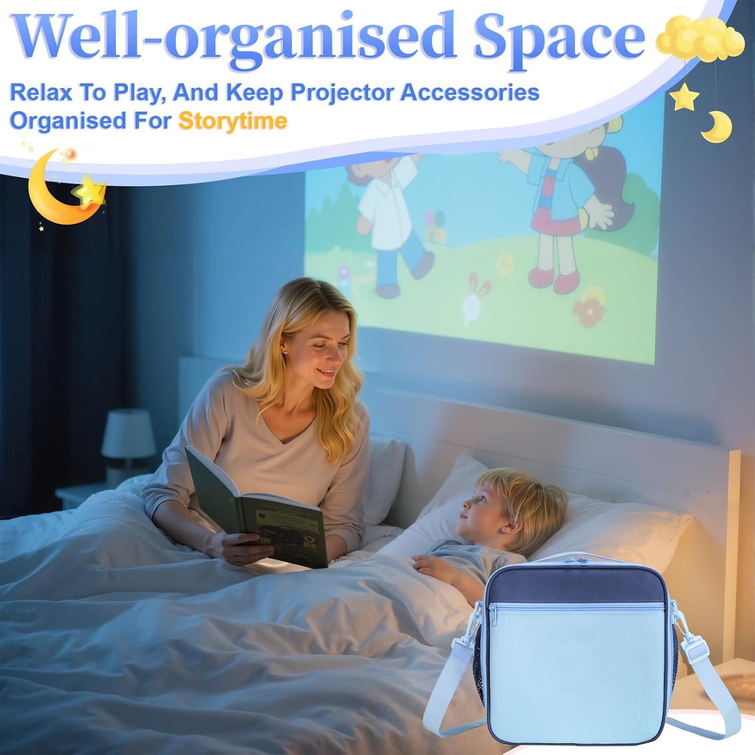 Funda Portátil Wigojoy para Proyector Little Tikes Azul