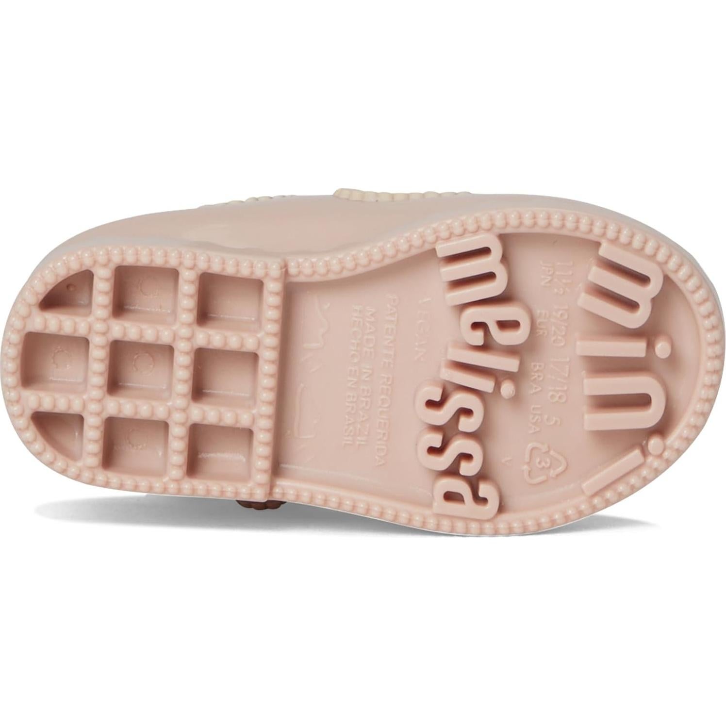 Bailarinas Mini Melissa para Niña 10 Rosa Siluetas Flor