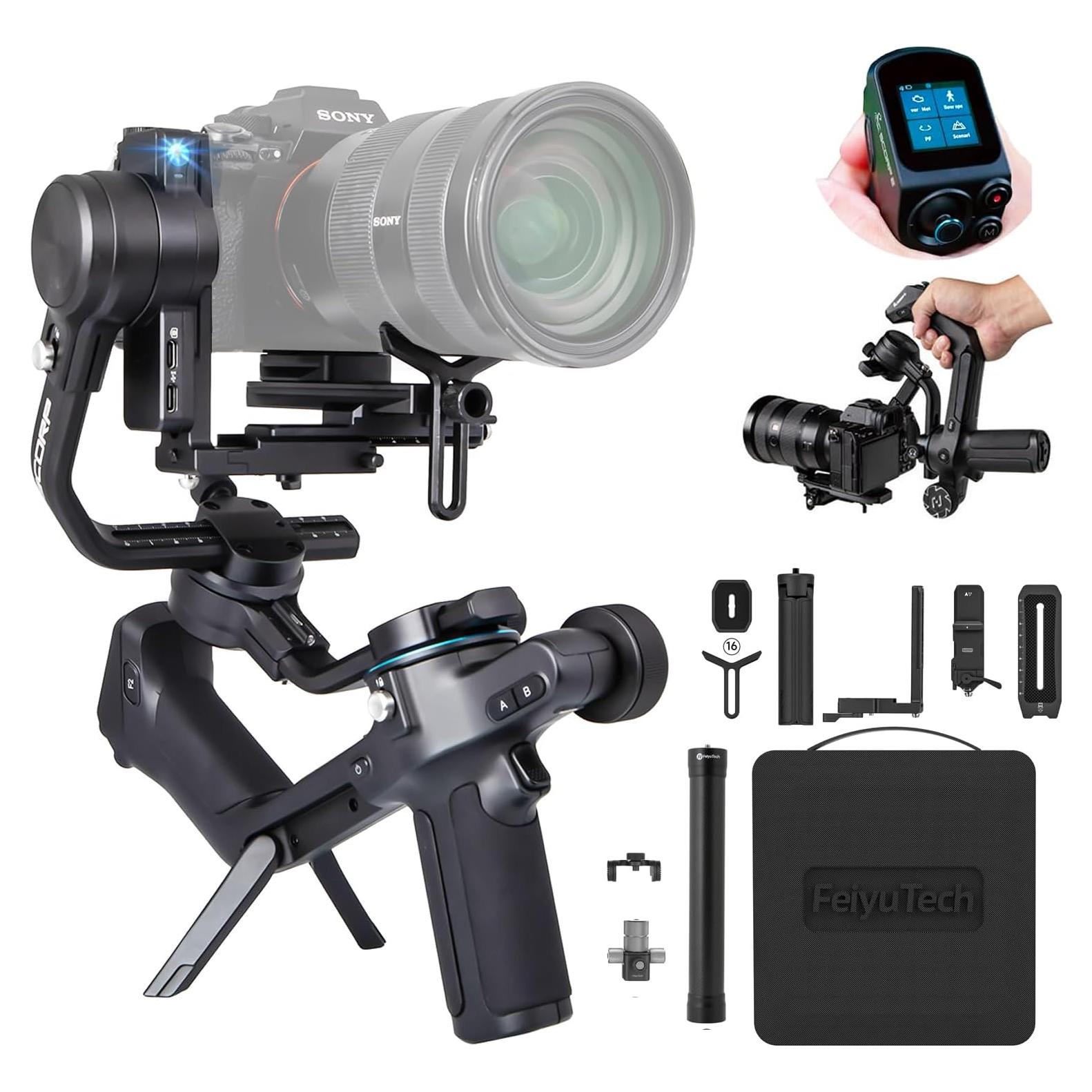 Estabilizador de Cardán FeiyuTech SCORP 2 para DSLR y Sin Espejo