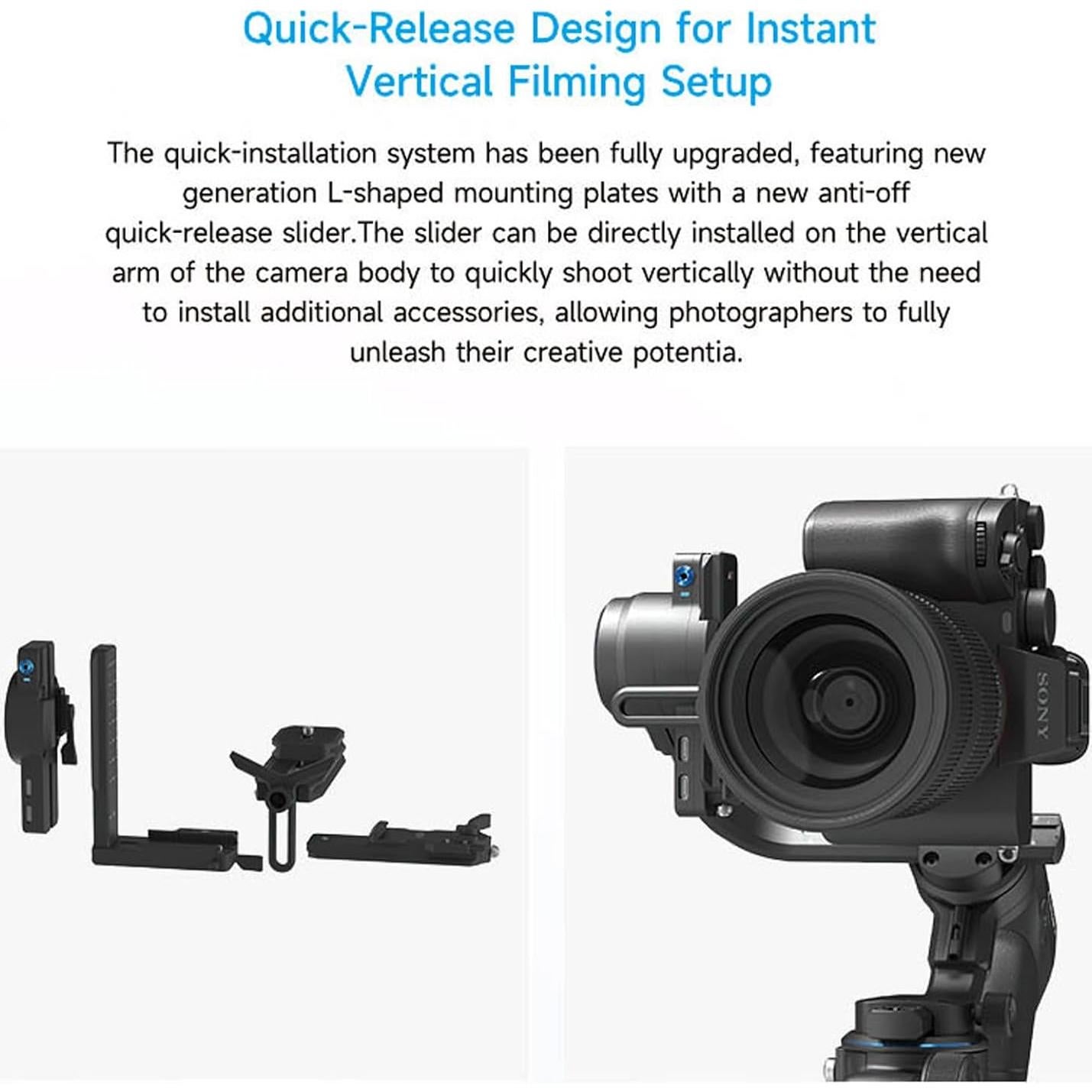 Estabilizador de Cardán FeiyuTech SCORP 2 para DSLR y Sin Espejo