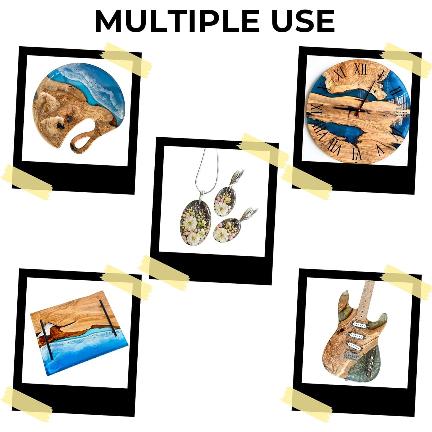 Kit de Resina Epóxica Clara 3.78L ARCMARIN Sin Burbujas