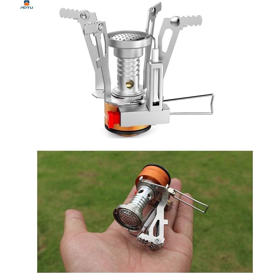 Estufa de Camping AOTU Portátil 3000W Ligera y Resistente