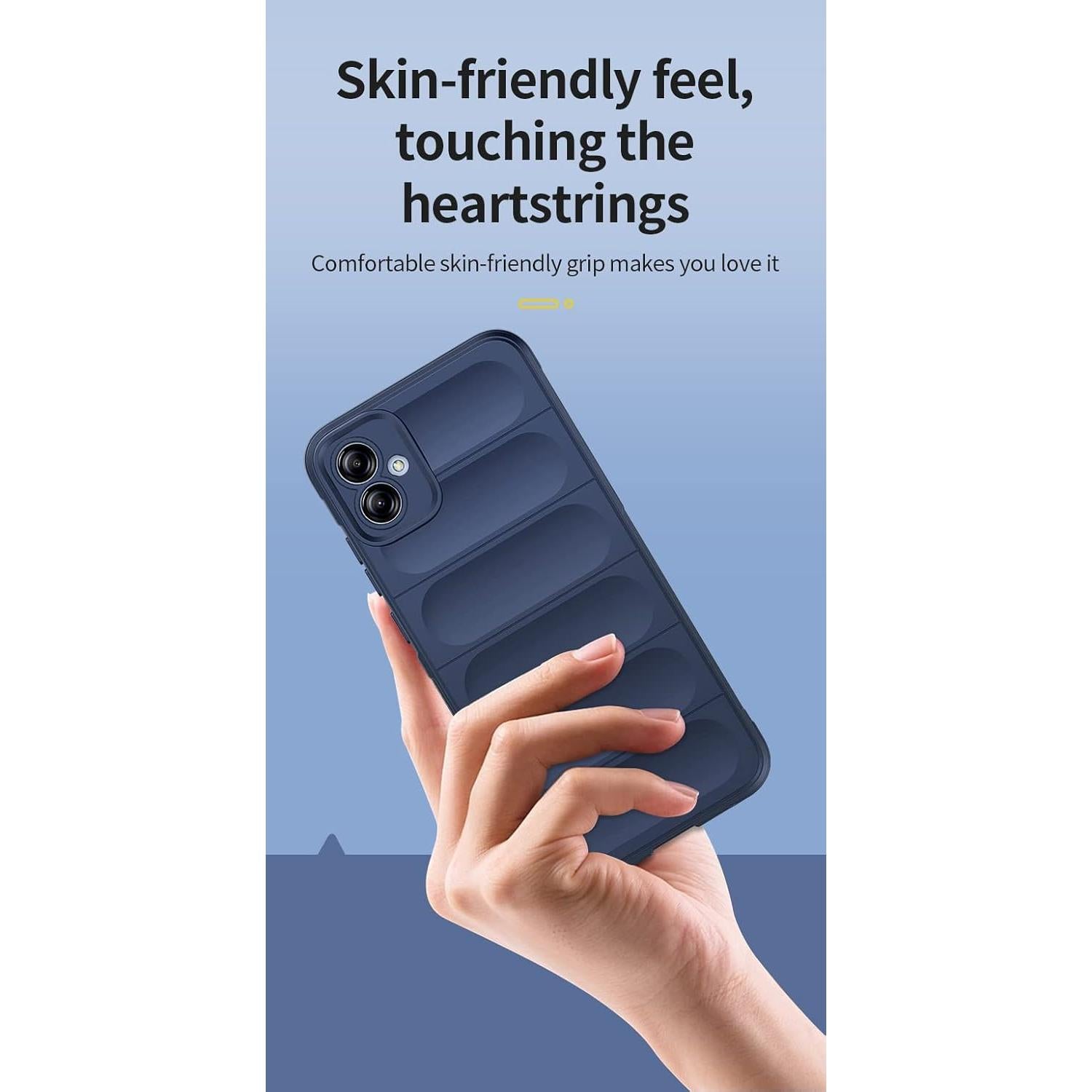 Funda TPU para Samsung Galaxy M04 4G y A04e 4G - Negro