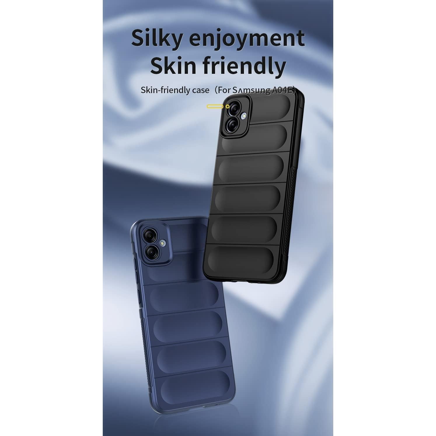 Funda TPU para Samsung Galaxy M04 4G y A04e 4G - Negro