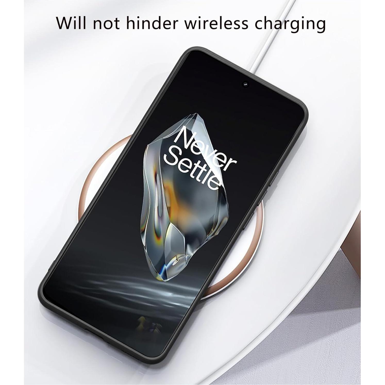 Funda TPU Cuero Sintético OnePlus 12R Negra Ultra Ligera