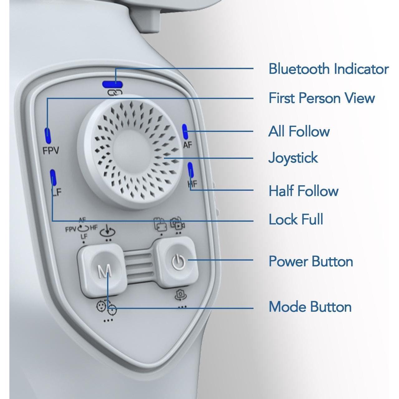 Estabilizador Gimbal 3 Ejes JCROBOT L7C Pro para Smartphone