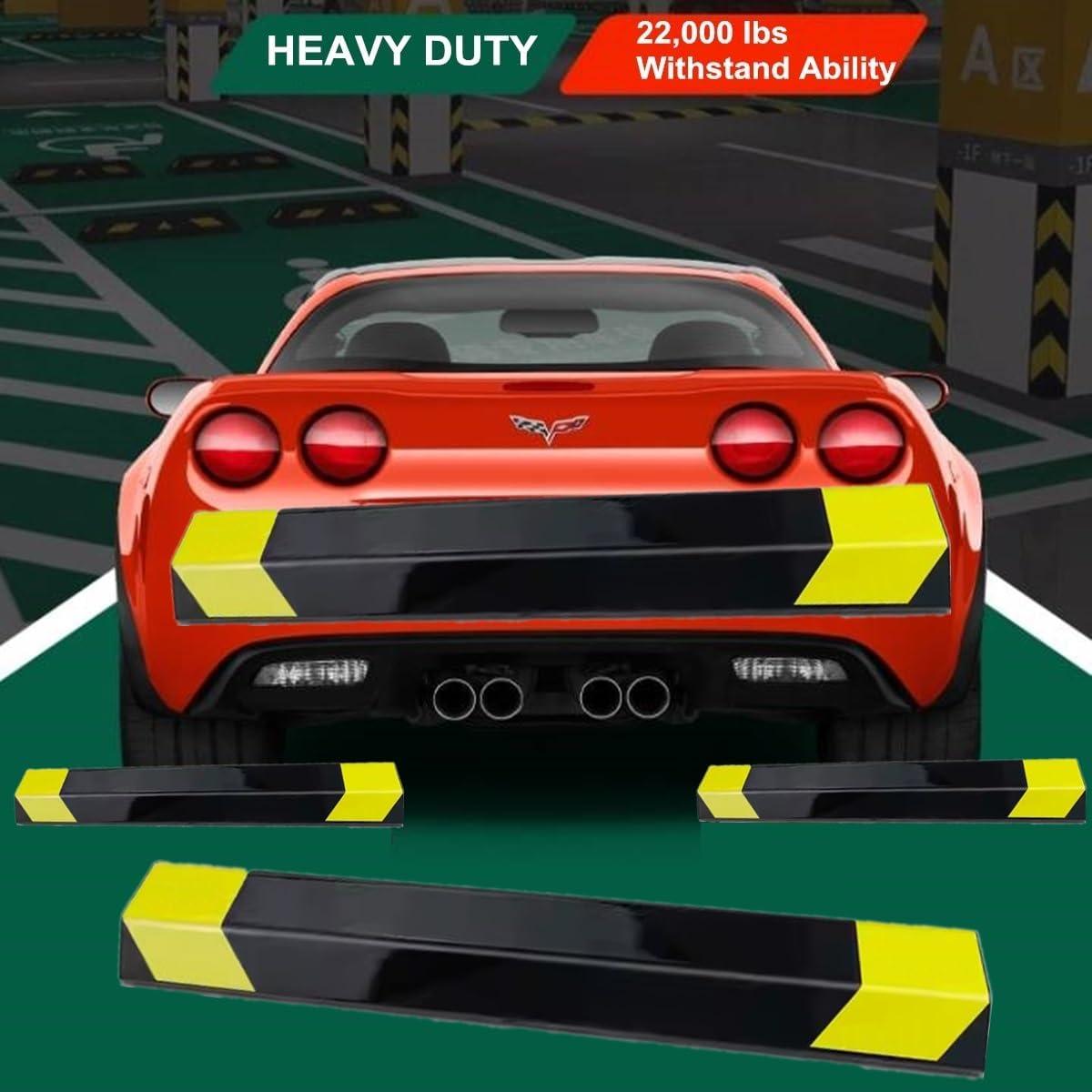 Tope de Estacionamiento GOYUWEN 40.6x8.9x3.2 cm Alta Resistencia