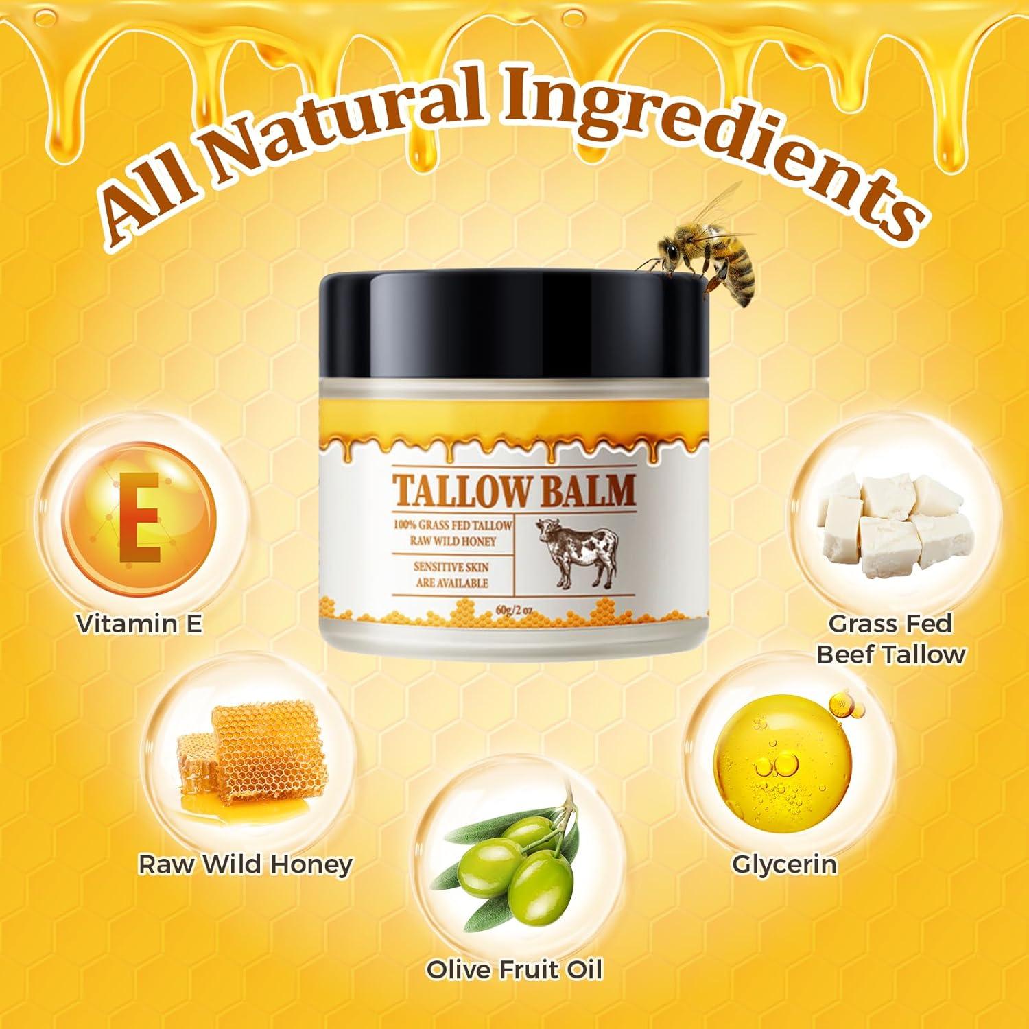 Bálsamo Hidratante Facial Ofanyia 56.7g Grasa de Res y Miel