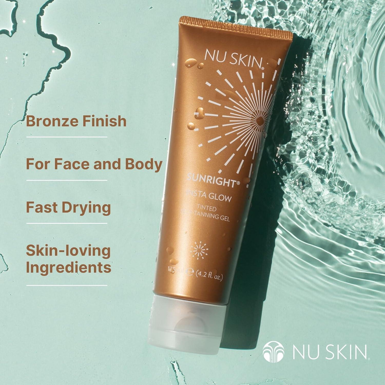 Gel Autobronceador Nu Skin Sunright Insta Glow 119 g - Bronceado Natural