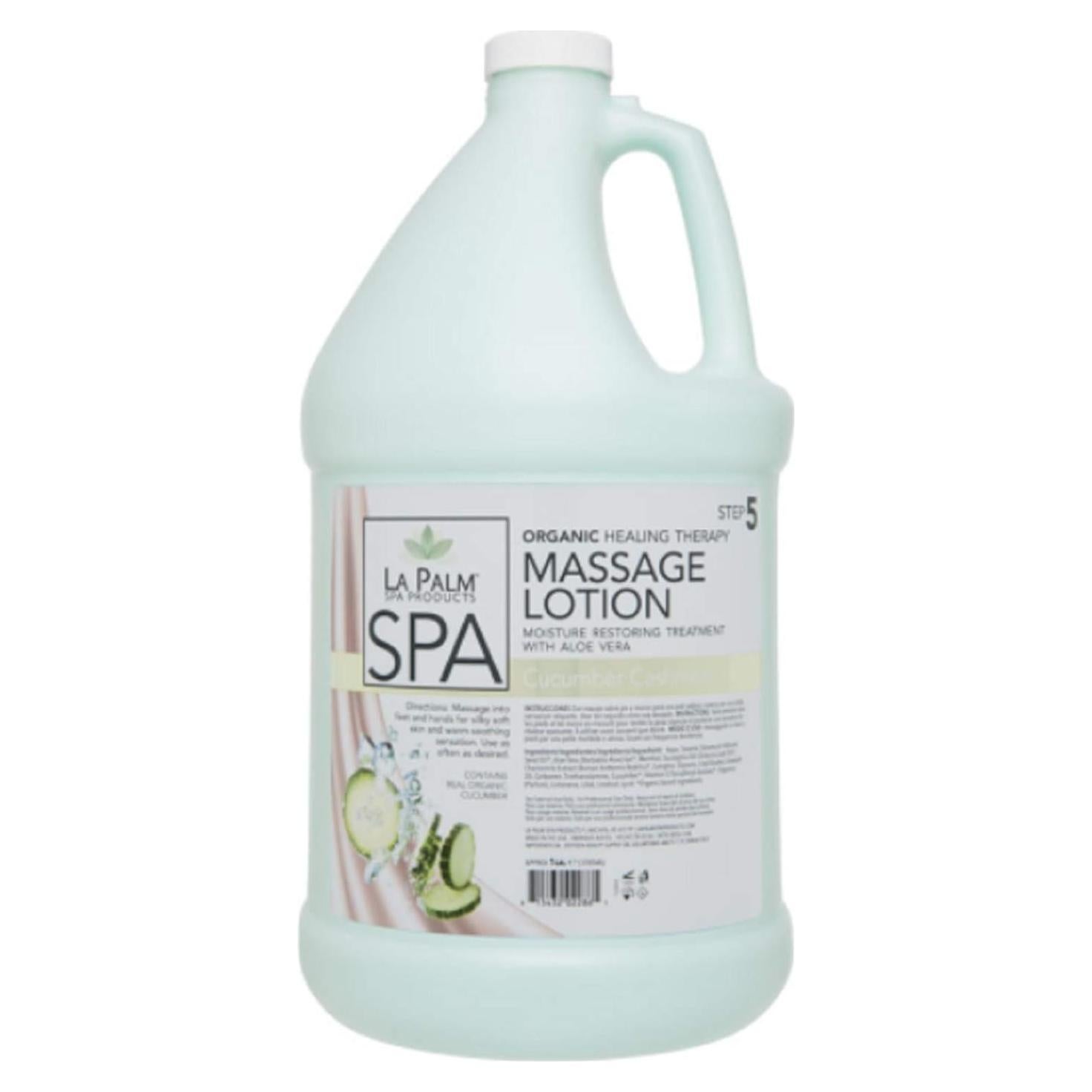 Loción de Masaje Terapéutico Orgánico La Palm 1L Pepino Cashmore