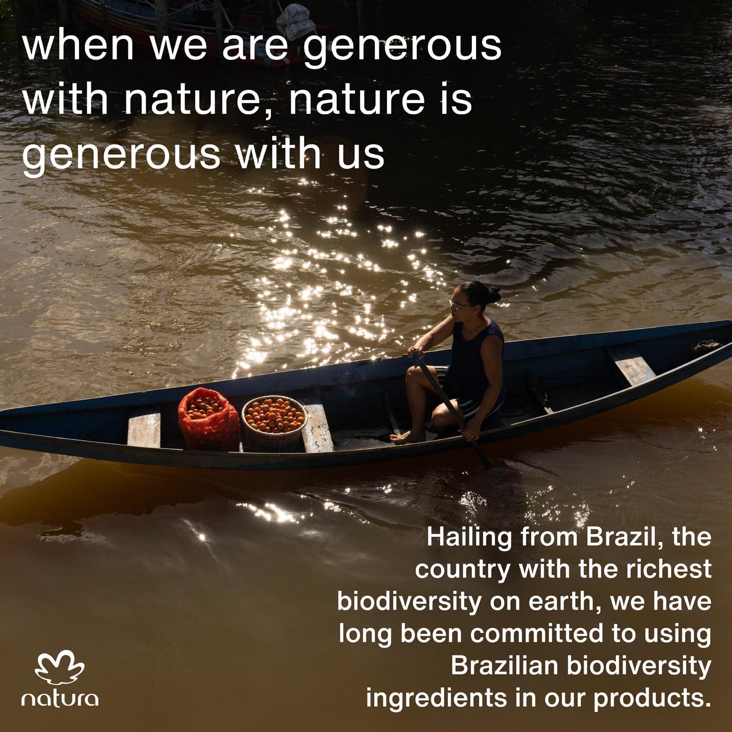 Aceite de Ducha Triple Fase Natura Ekos Açaí 200ml Hidratante