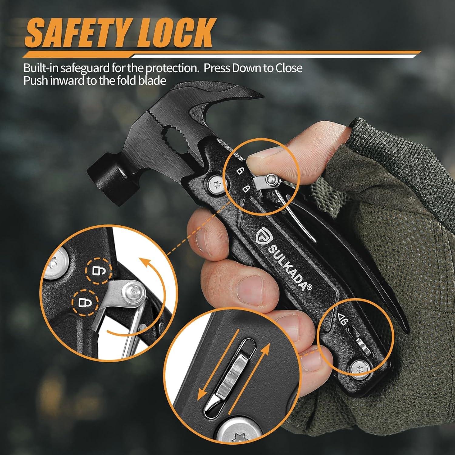 Herramienta Multifuncional SULKADA 15 en 1 Plegable