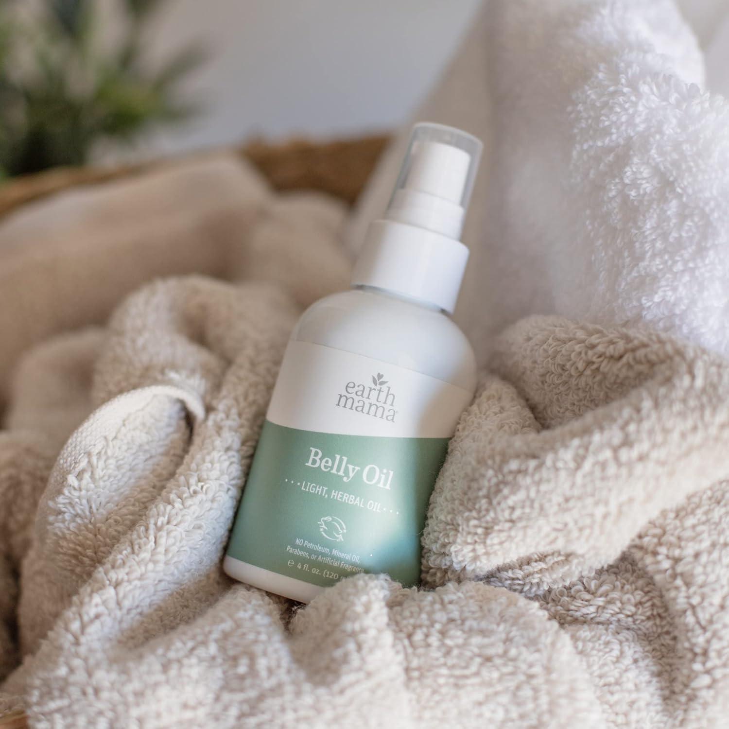 Aceite para Barriga Earth Mama 118 ml - Hidratante Orgánico