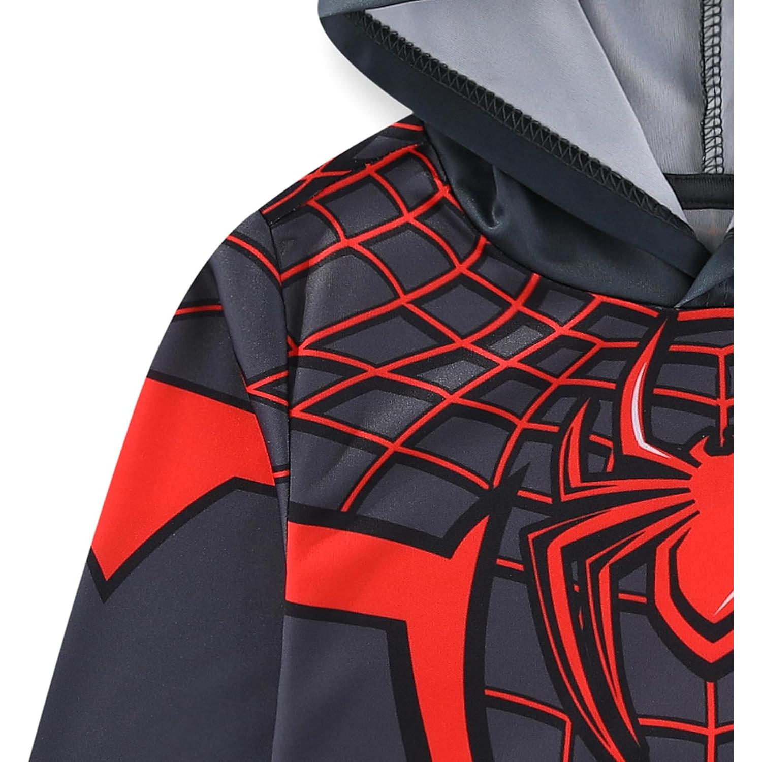 Camiseta con Capucha de Manga Larga Marvel Miles Morales Niños
