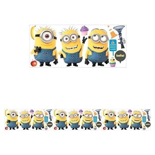 Calcomanías de Pared Minions RoomMates 101.6x45.72 cm Amarillo