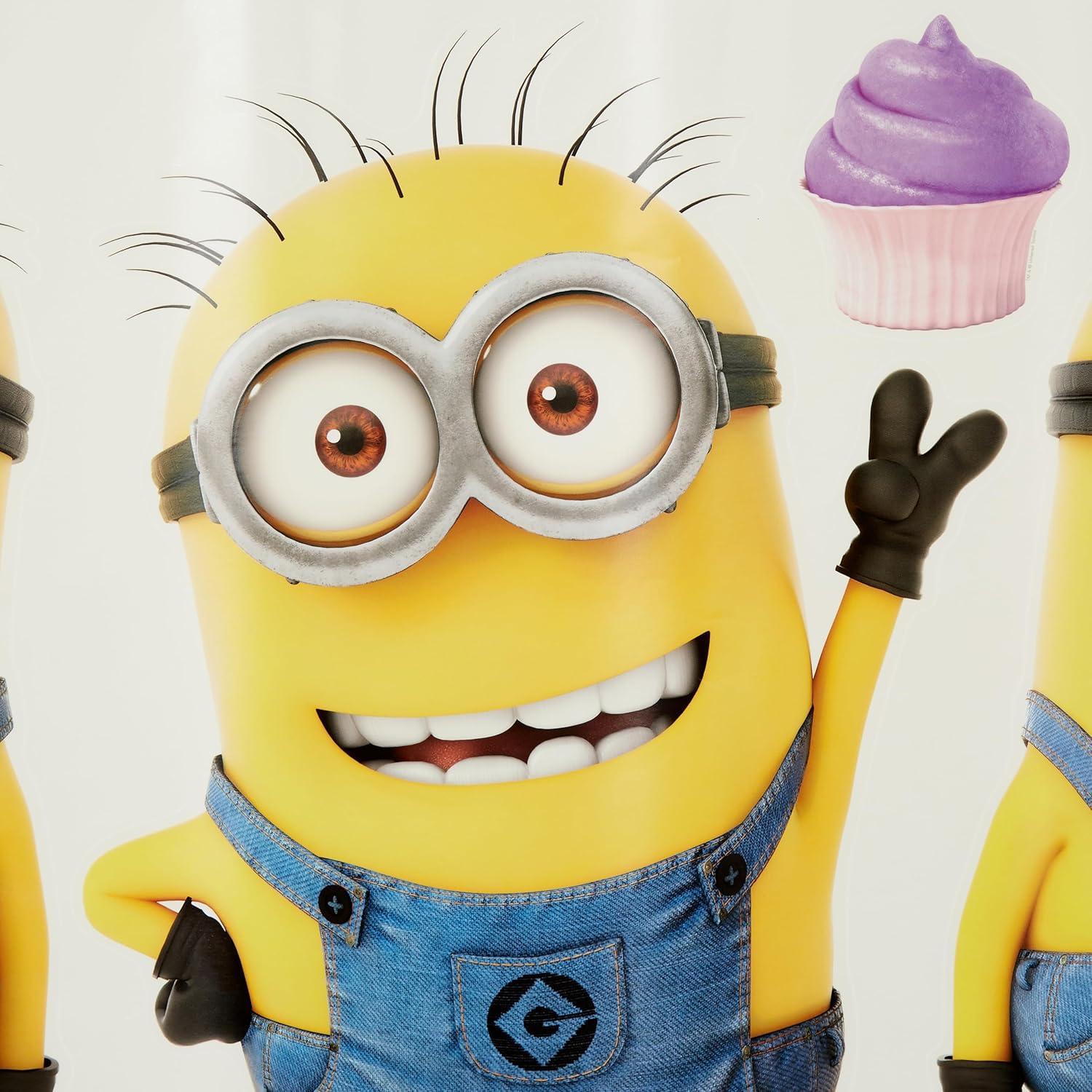 Calcomanías de Pared Minions RoomMates 101.6x45.72 cm Amarillo