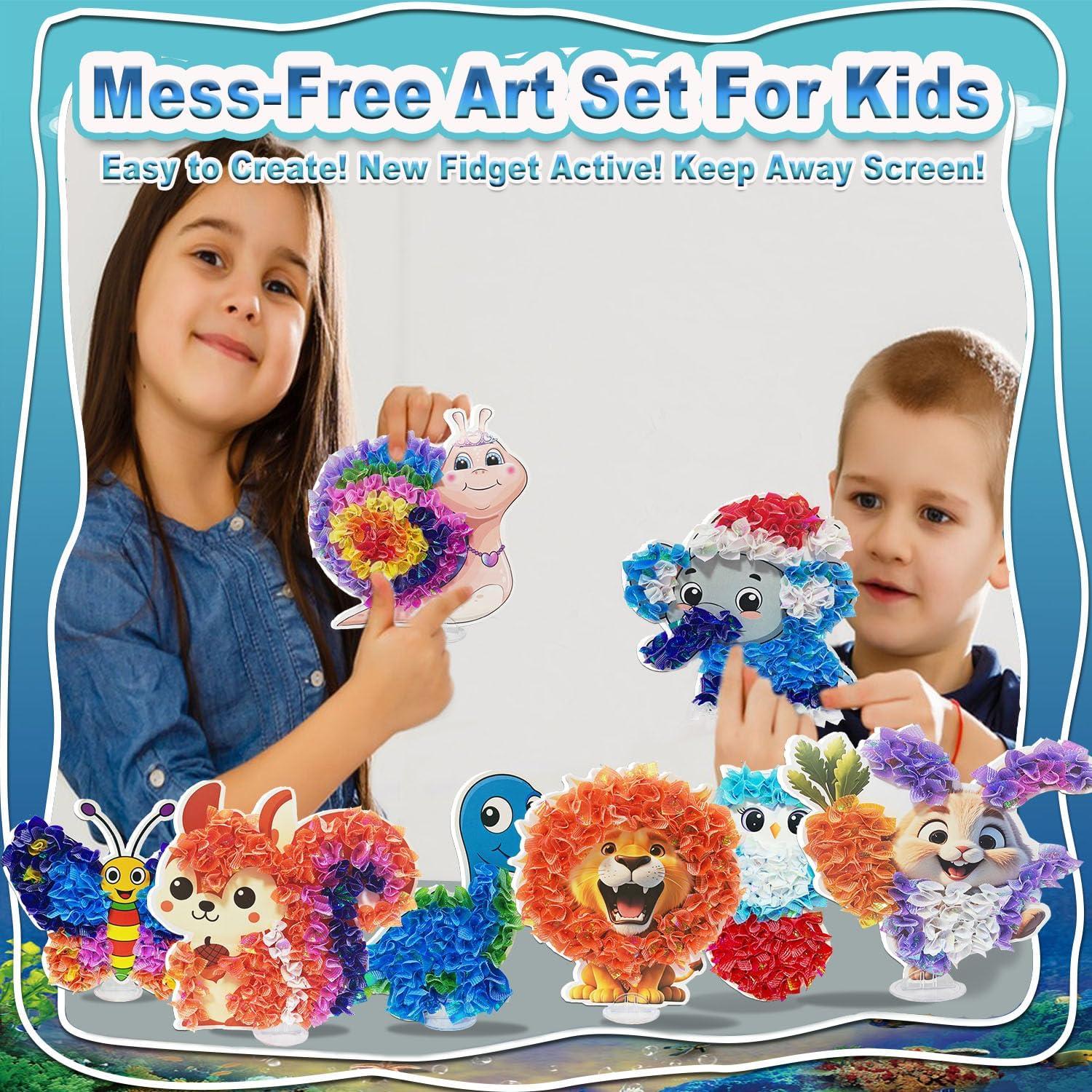 Kit de Manualidades JRD&BS WINL Poke A Dot Animales 4-9 Años