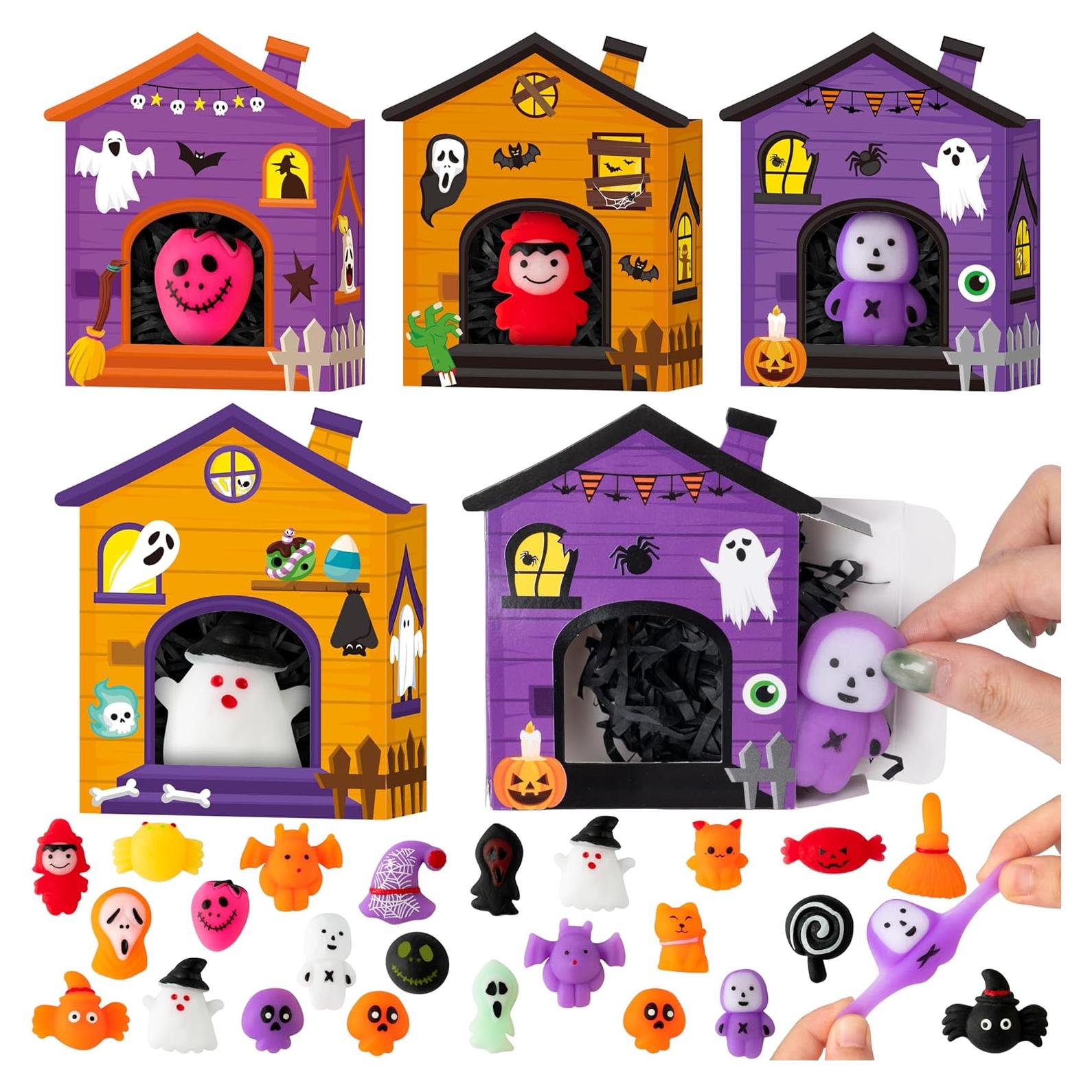 Paquete de 24 Juguetes Squishy Halloween CY2SIDE con Caja