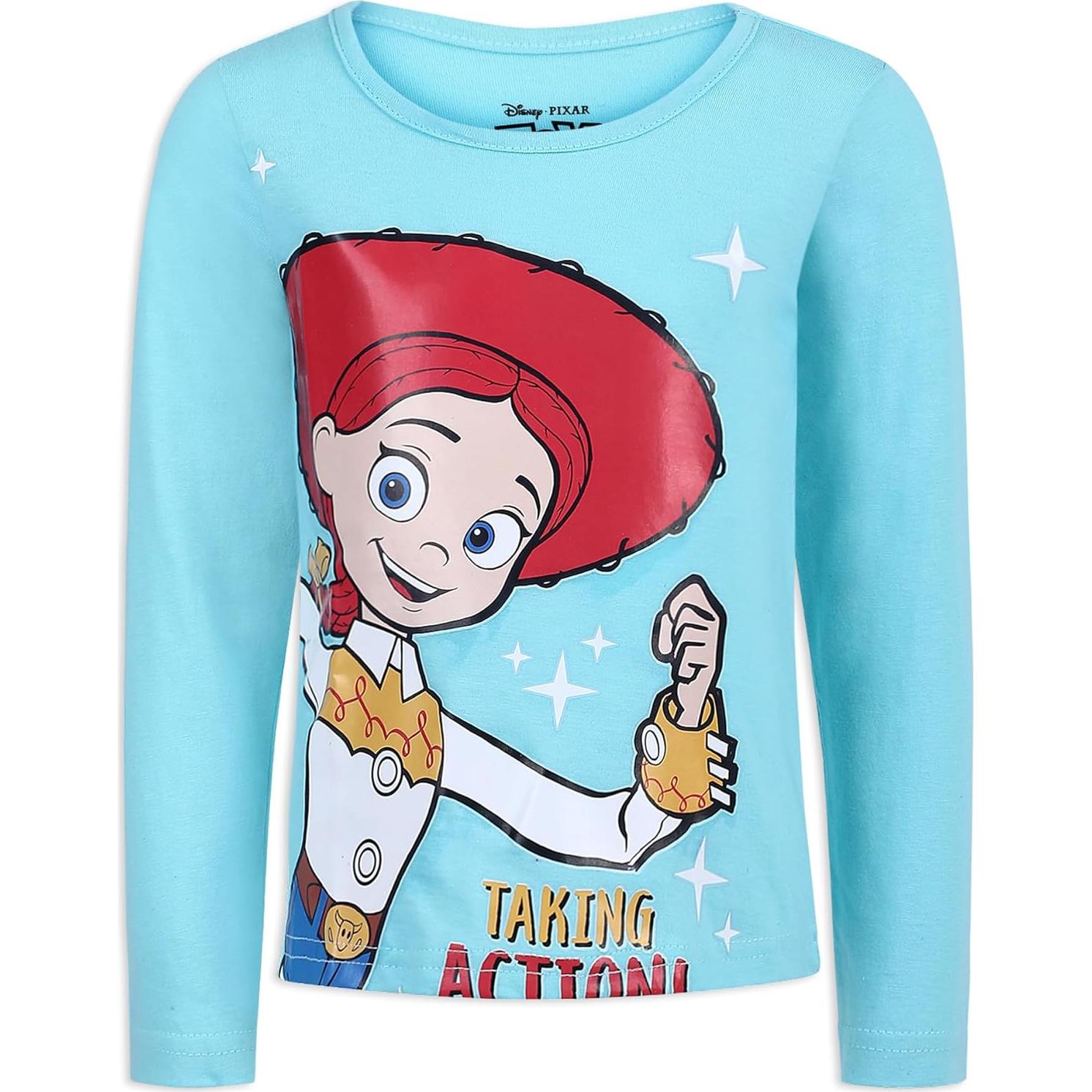 Camisetas de Manga Larga Disney Toy Story para Niñas - Paquete de 3