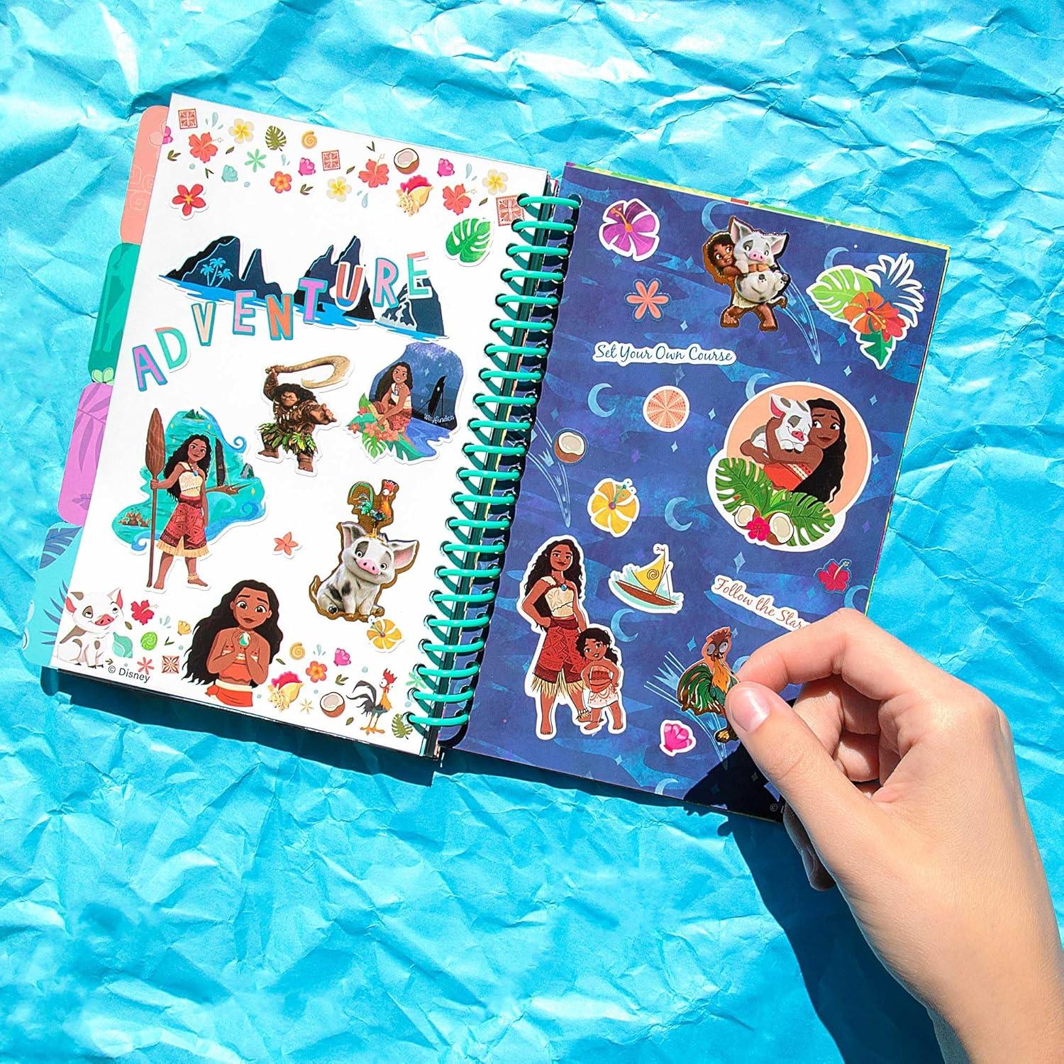 Libro de Stickers Disney Moana Fashion Angels - 1000 Stickers