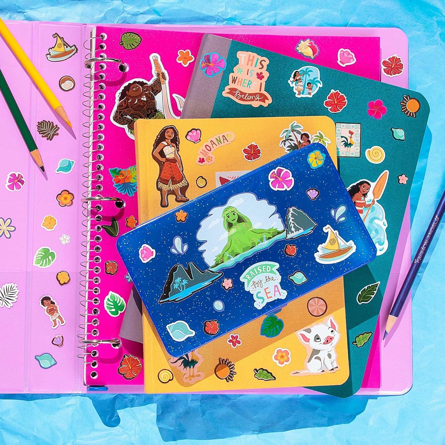 Libro de Stickers Disney Moana Fashion Angels - 1000 Stickers