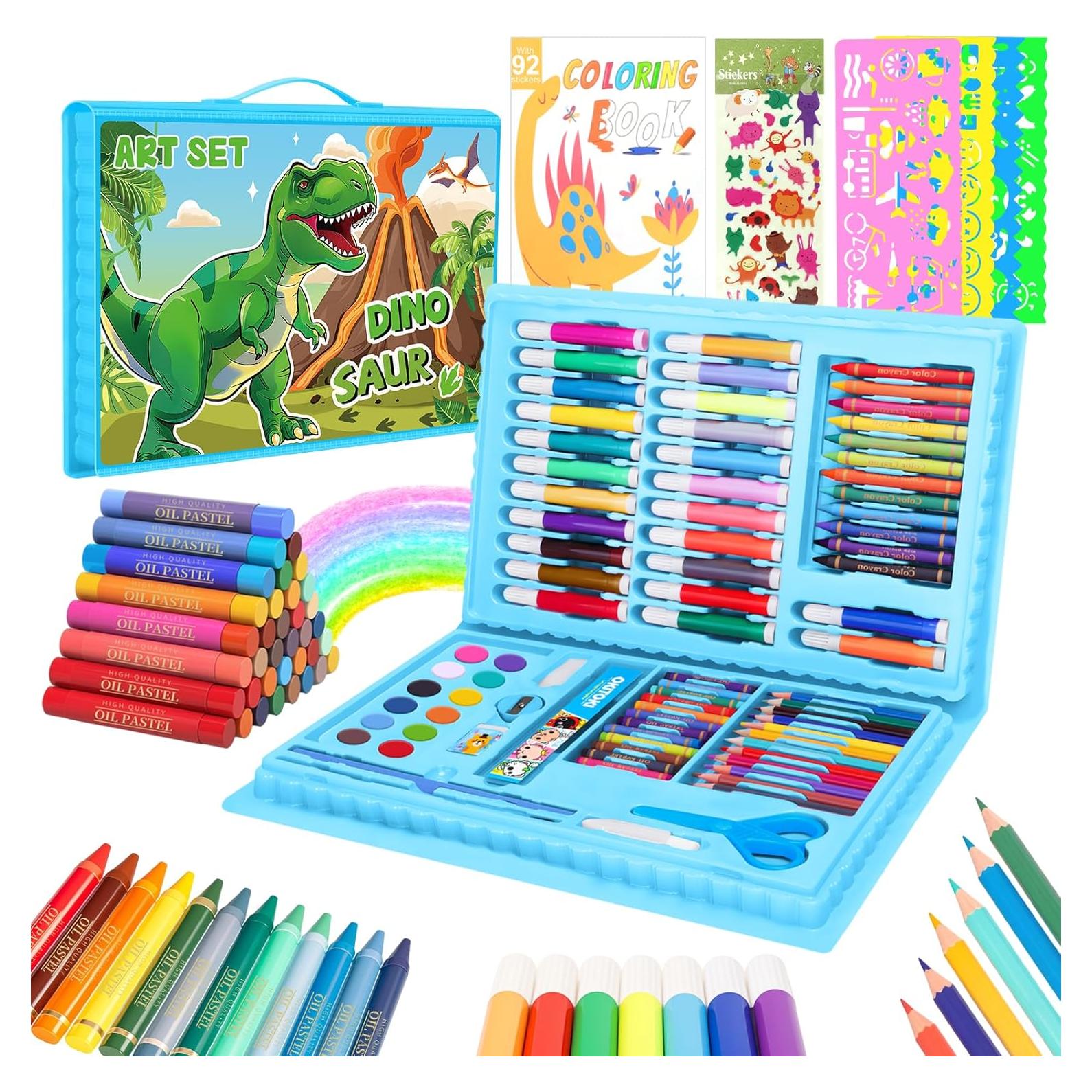 Kit de Arte Homicozy para Niños Dinosaurios 33x19cm