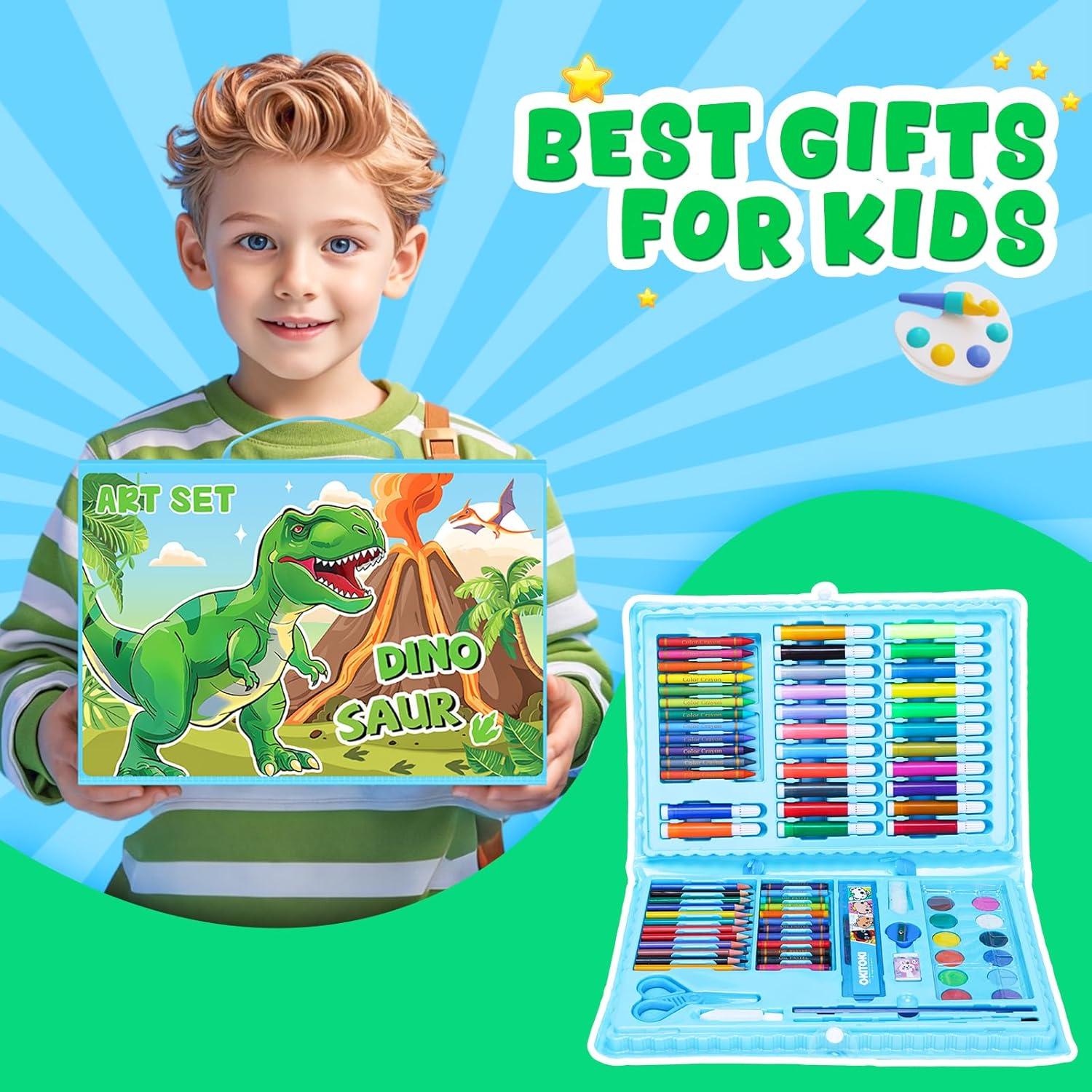 Kit de Arte Homicozy para Niños Dinosaurios 33x19cm