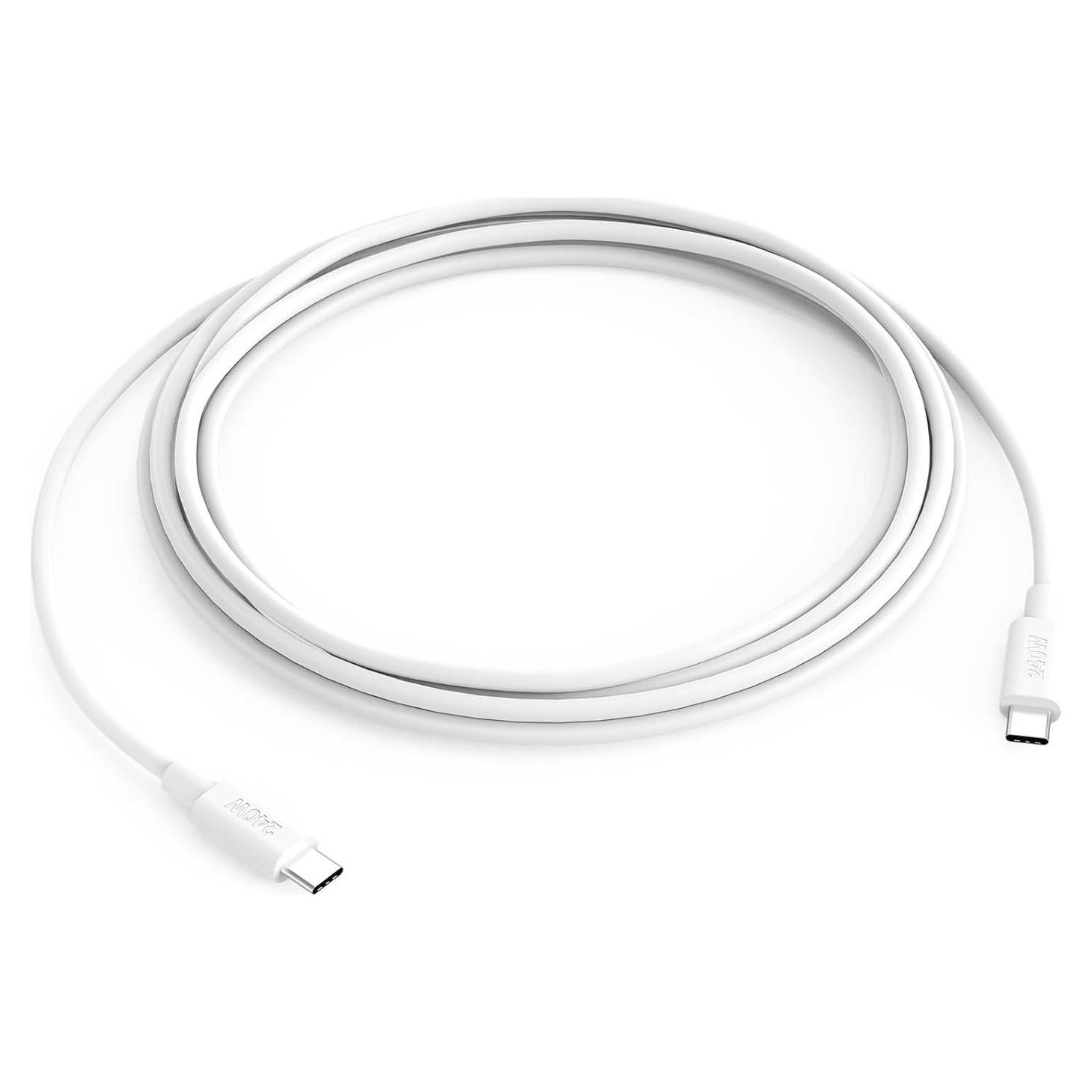 Cable USB C a USB C 240W 2M SATURNDOCK Carga Rápida