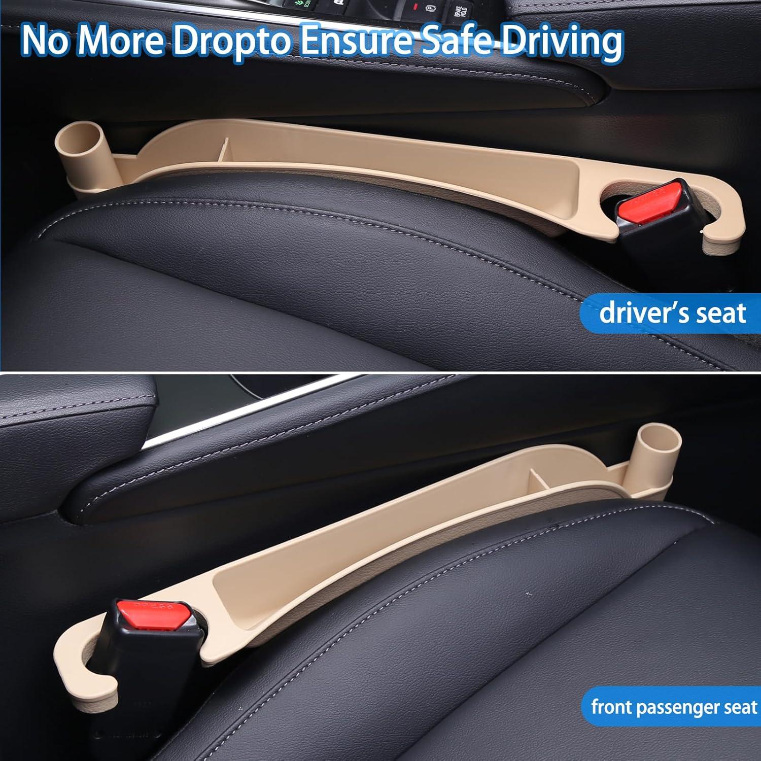 Juego de 2 Rellenos de Espacio entre Asientos Supin Beige