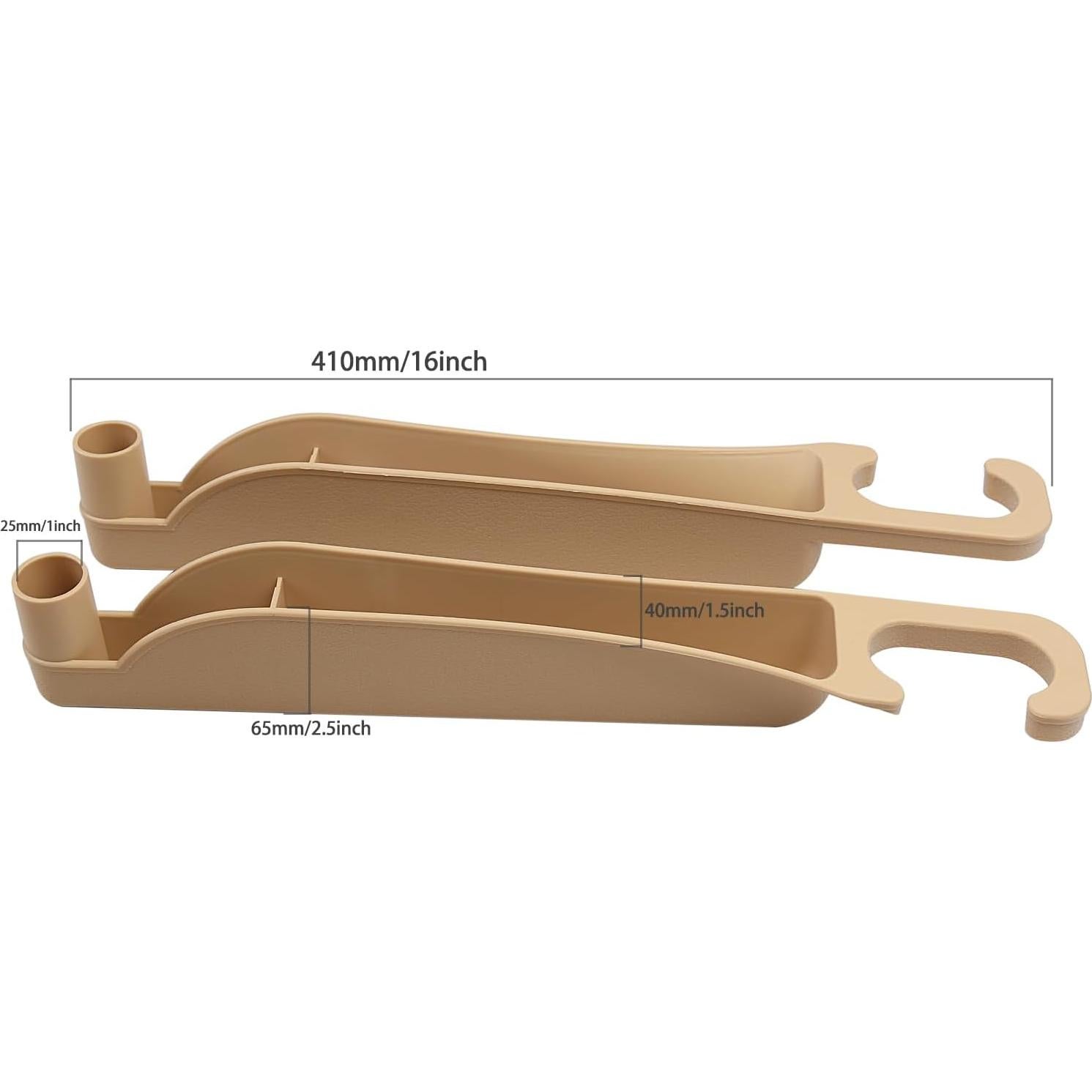 Juego de 2 Rellenos de Espacio entre Asientos Supin Beige