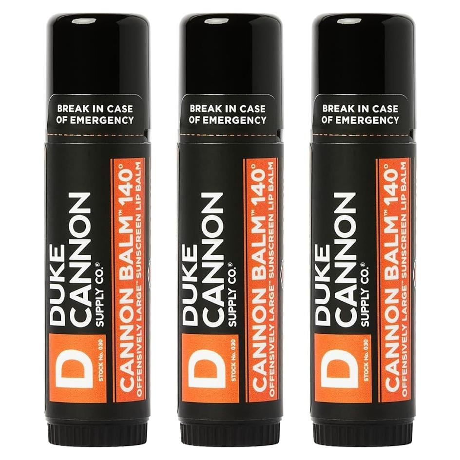 Bálsamo Labial Táctico Duke Cannon 15.87g Sabor Naranja Menta SPF 30