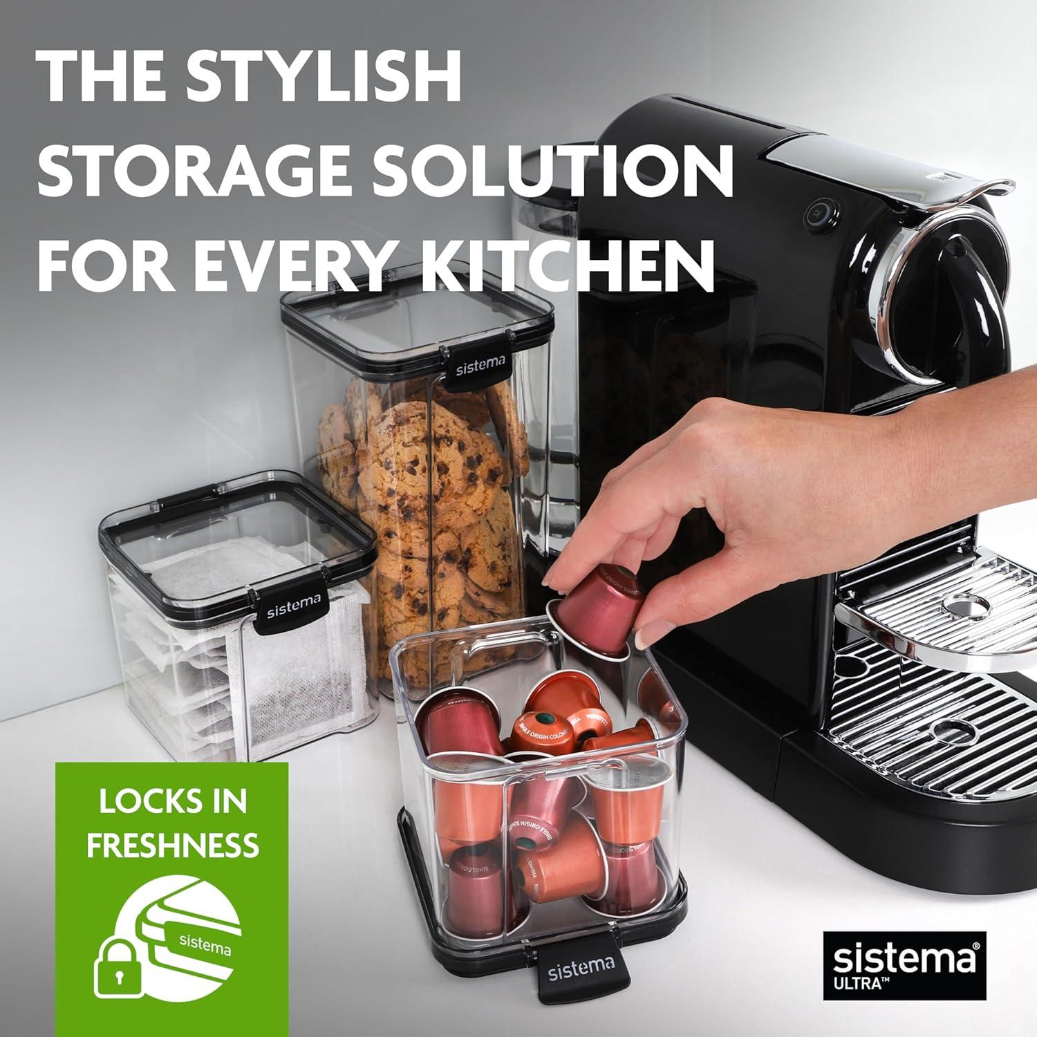 Contenedores de Almacenamiento de Alimentos Sistema Ultra 5 Pzas