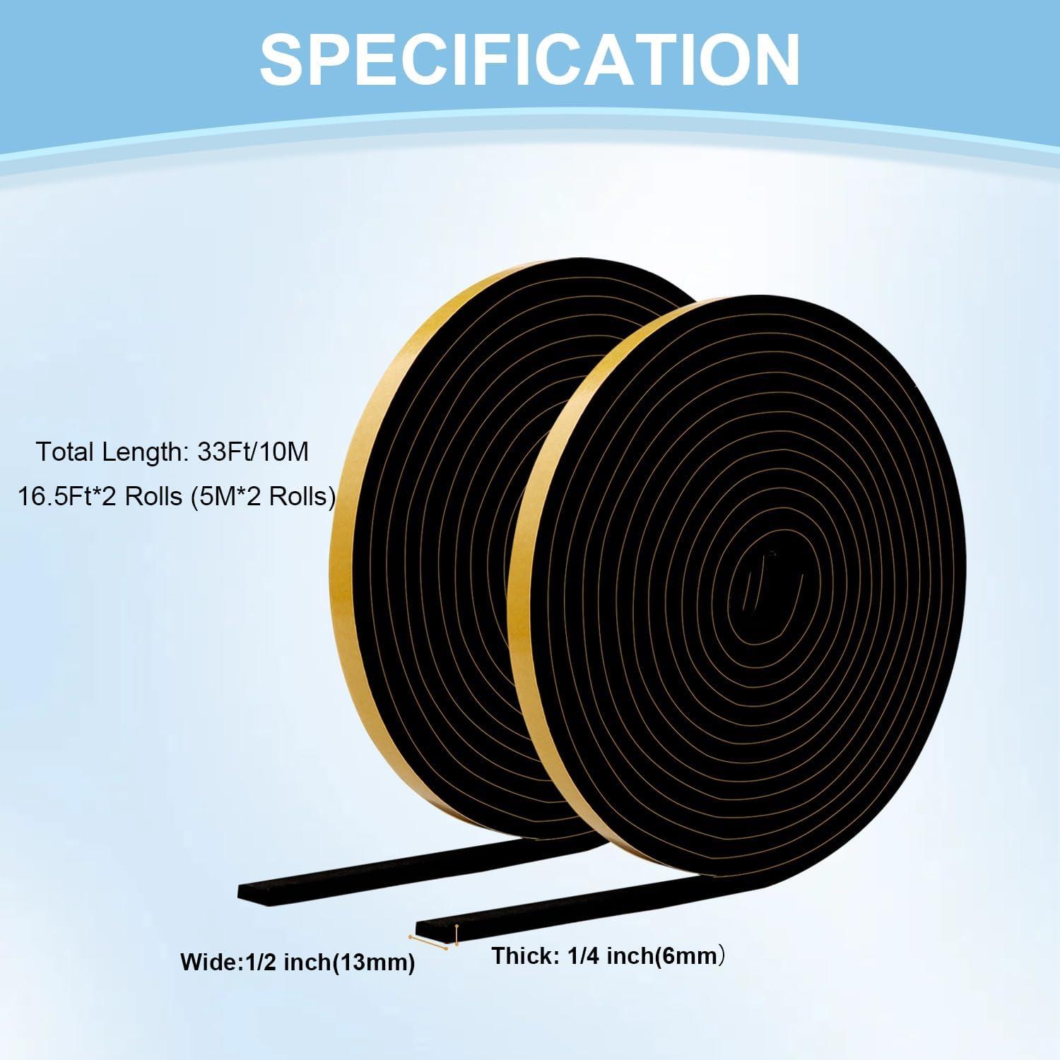 Cinta de Sellado Impermeable PackYard 10m x 1.27cm x 0.64cm