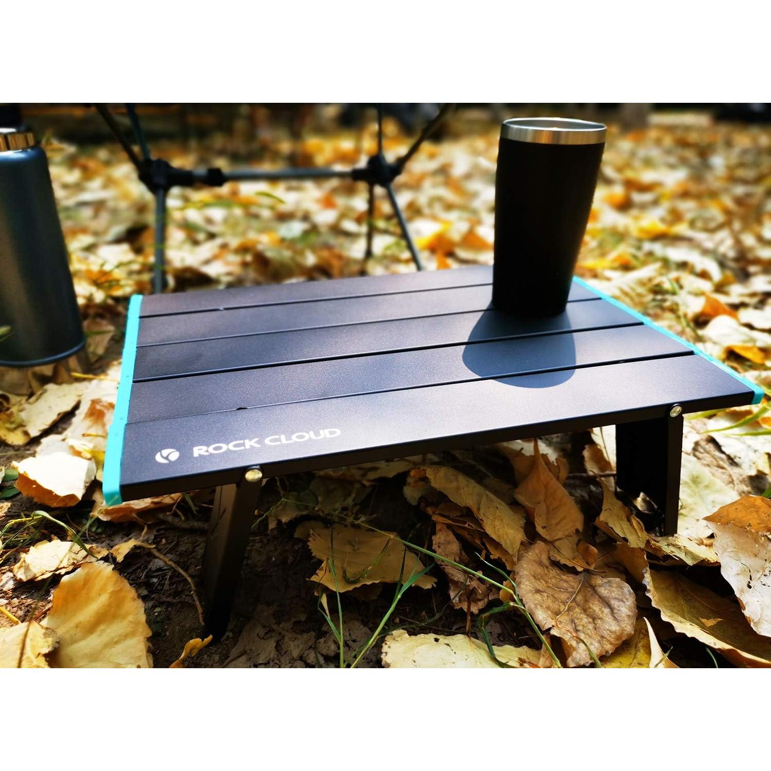 Mesa de Playa Plegable ROCK CLOUD Portátil Ajustable 0.68 kg