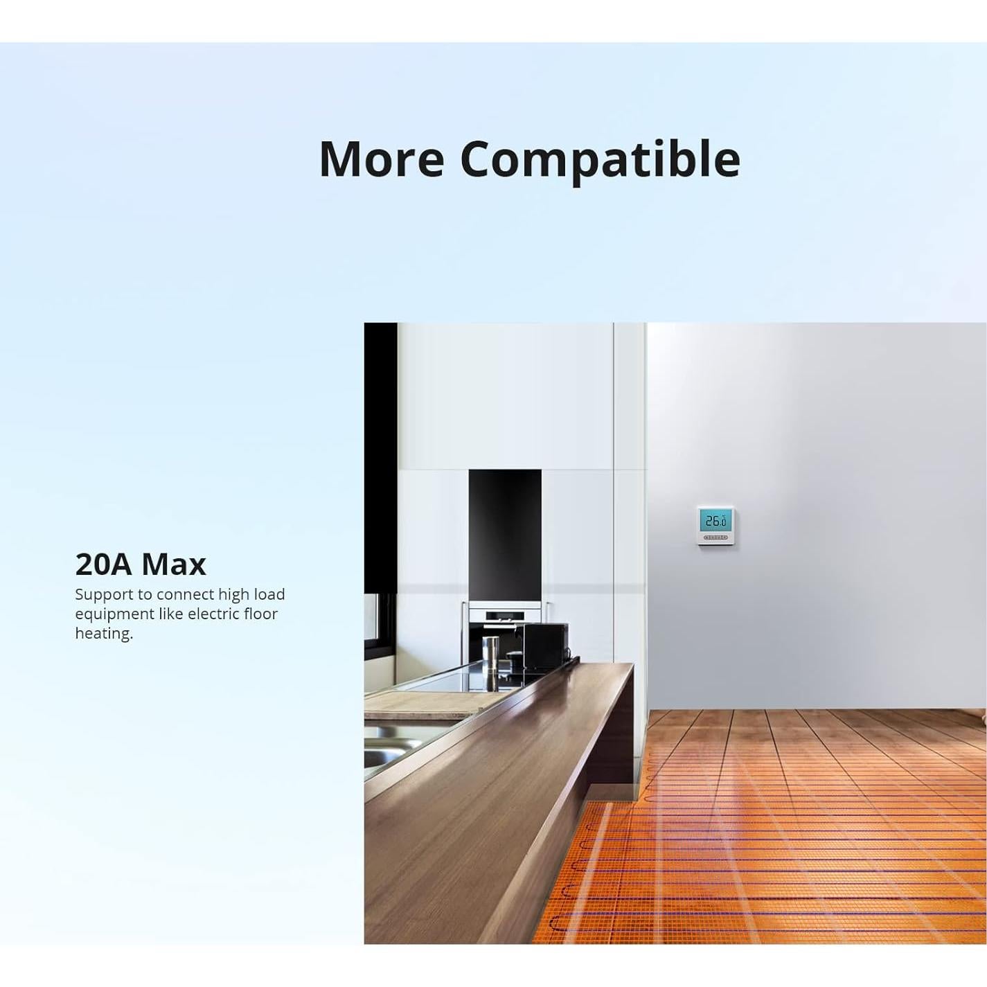 Interruptor Inteligente SONOFF THR316 con Monitoreo de Temperatura y Humedad