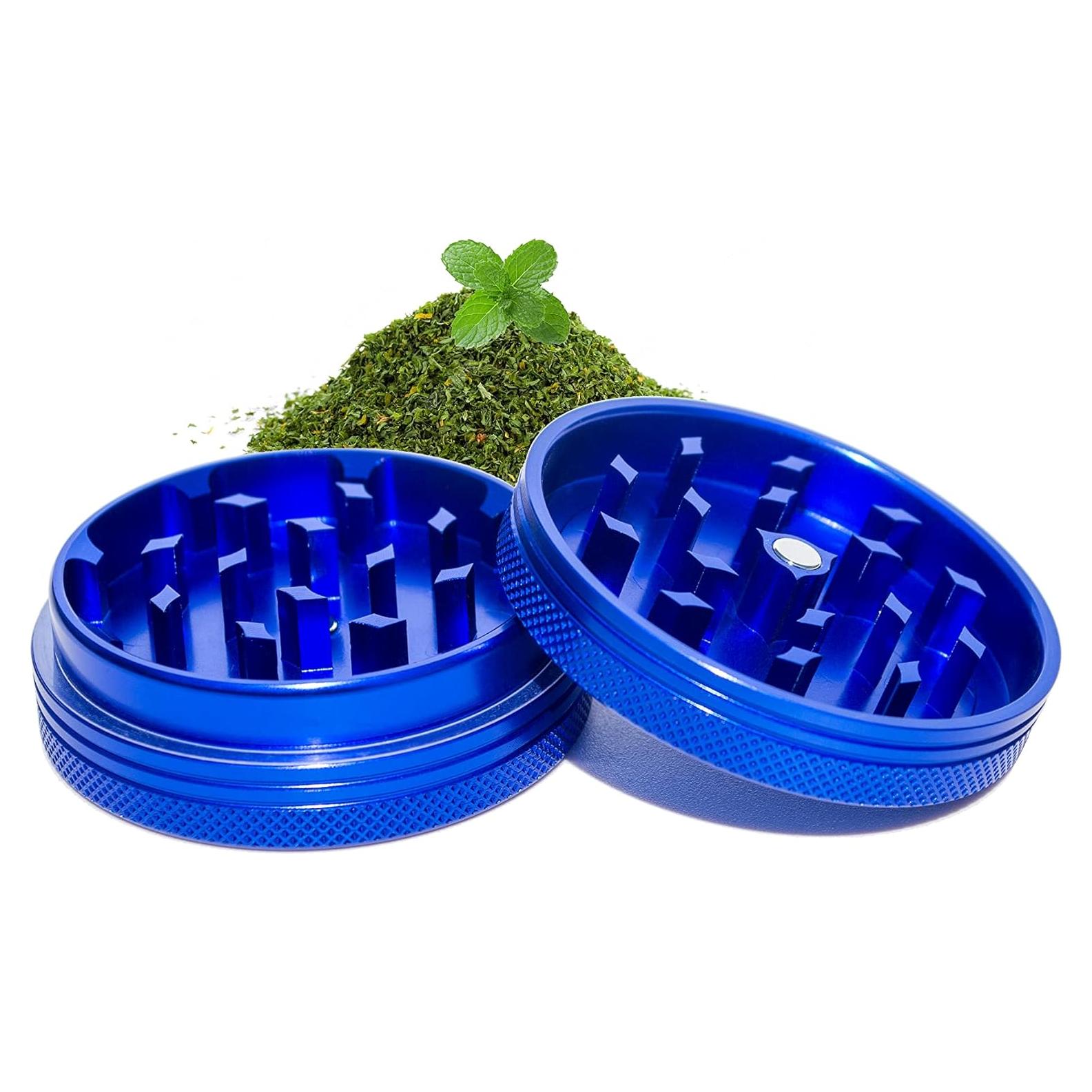 Triturador de Hierbas Manual THETIS KITCHEN 5.08 cm Azul