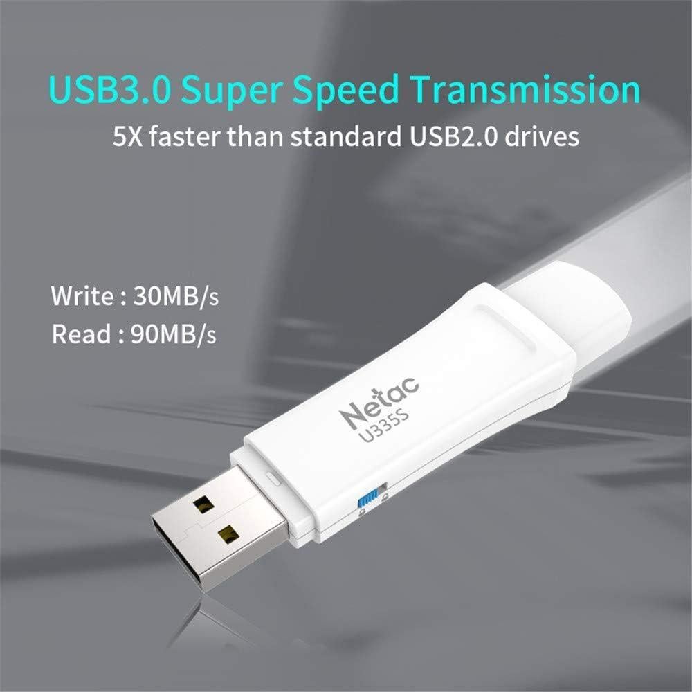 Netac U335S 64GB USB 3.0 Flash Drive Alta Velocidad