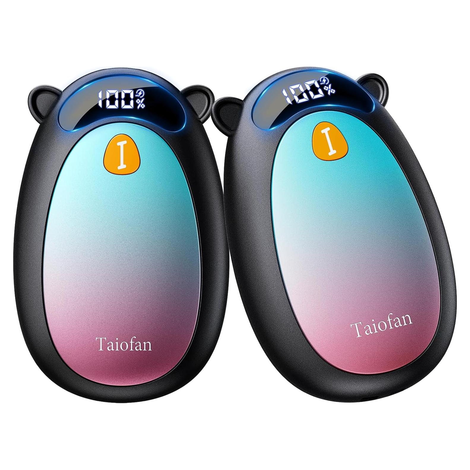 Calentadores de Manos Eléctricos Taiofan BR07, 4 Niveles, 2 Piezas