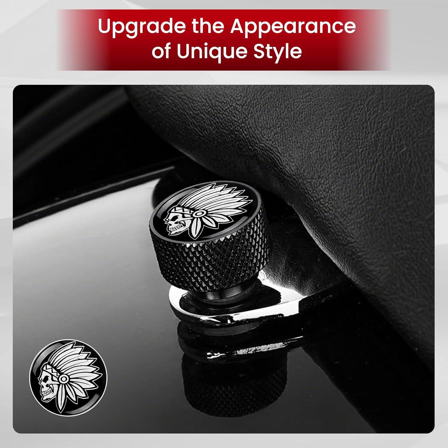 Tornillo de Asiento GUAIMI 1/4"-20 para Harley 1996-2023 - Negro