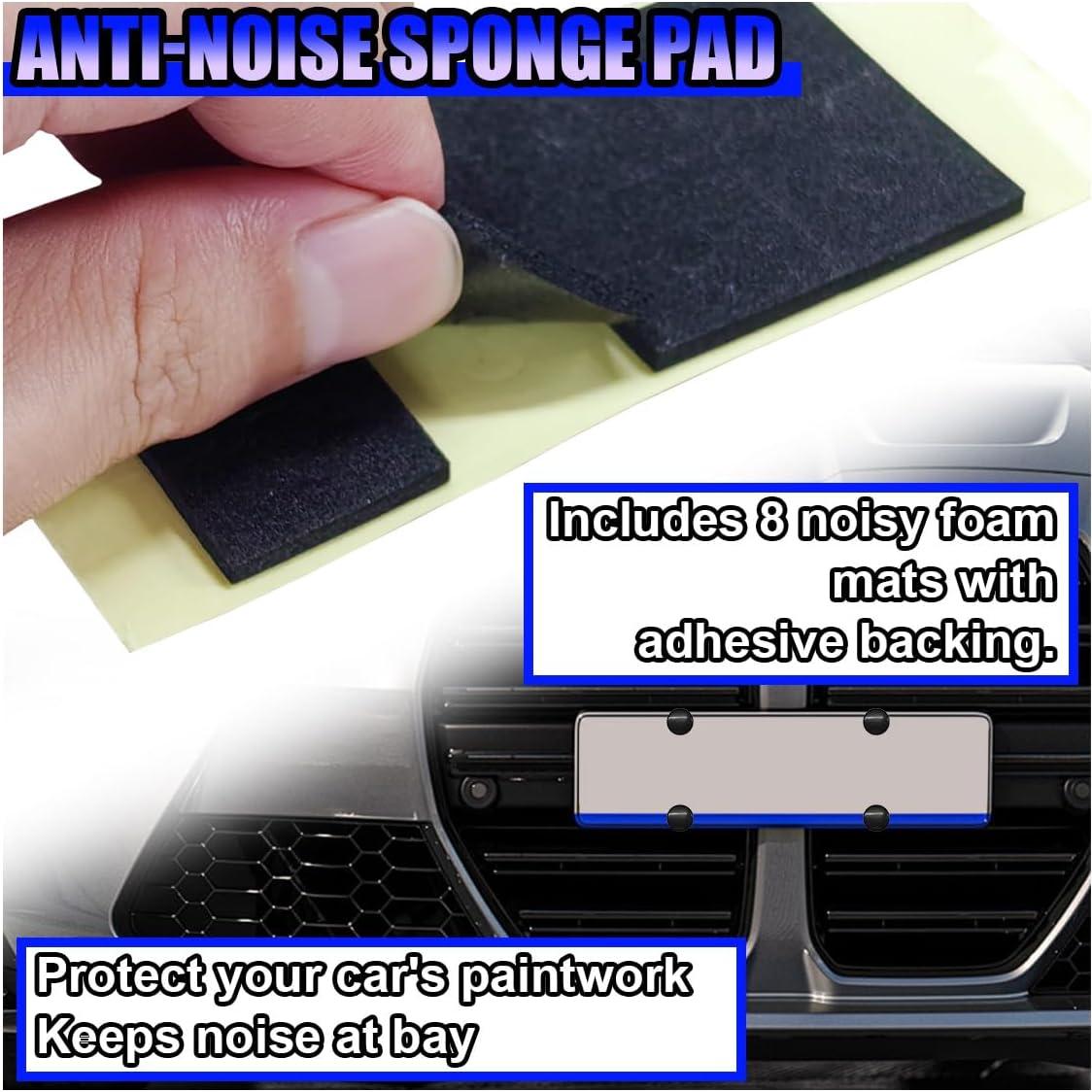 Kit de Tornillos Antirrobo para Placa de Licencia UHANBUT