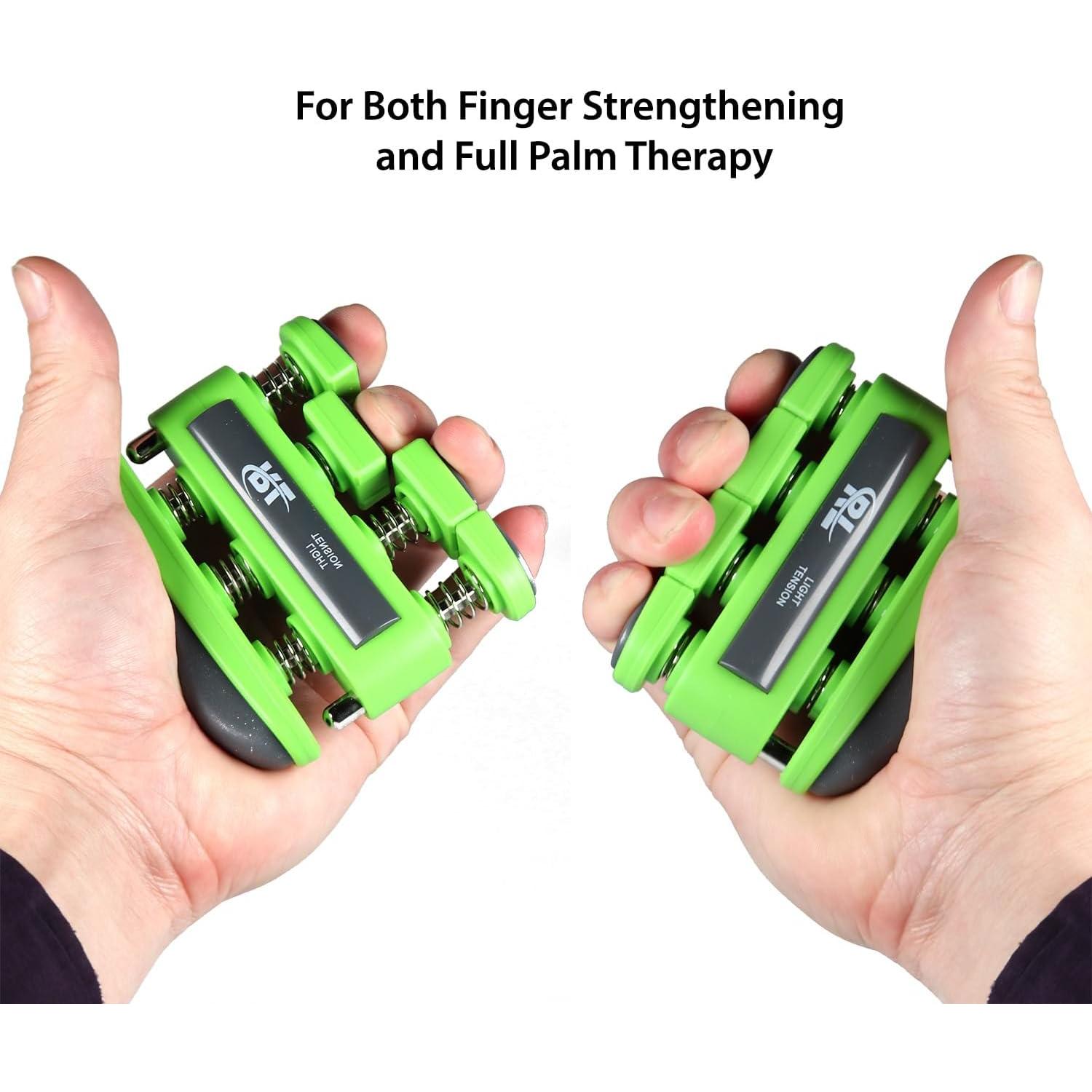 Fortalecedor de Dedos R&L 2 Paquete con 3 Niveles de Resistencia