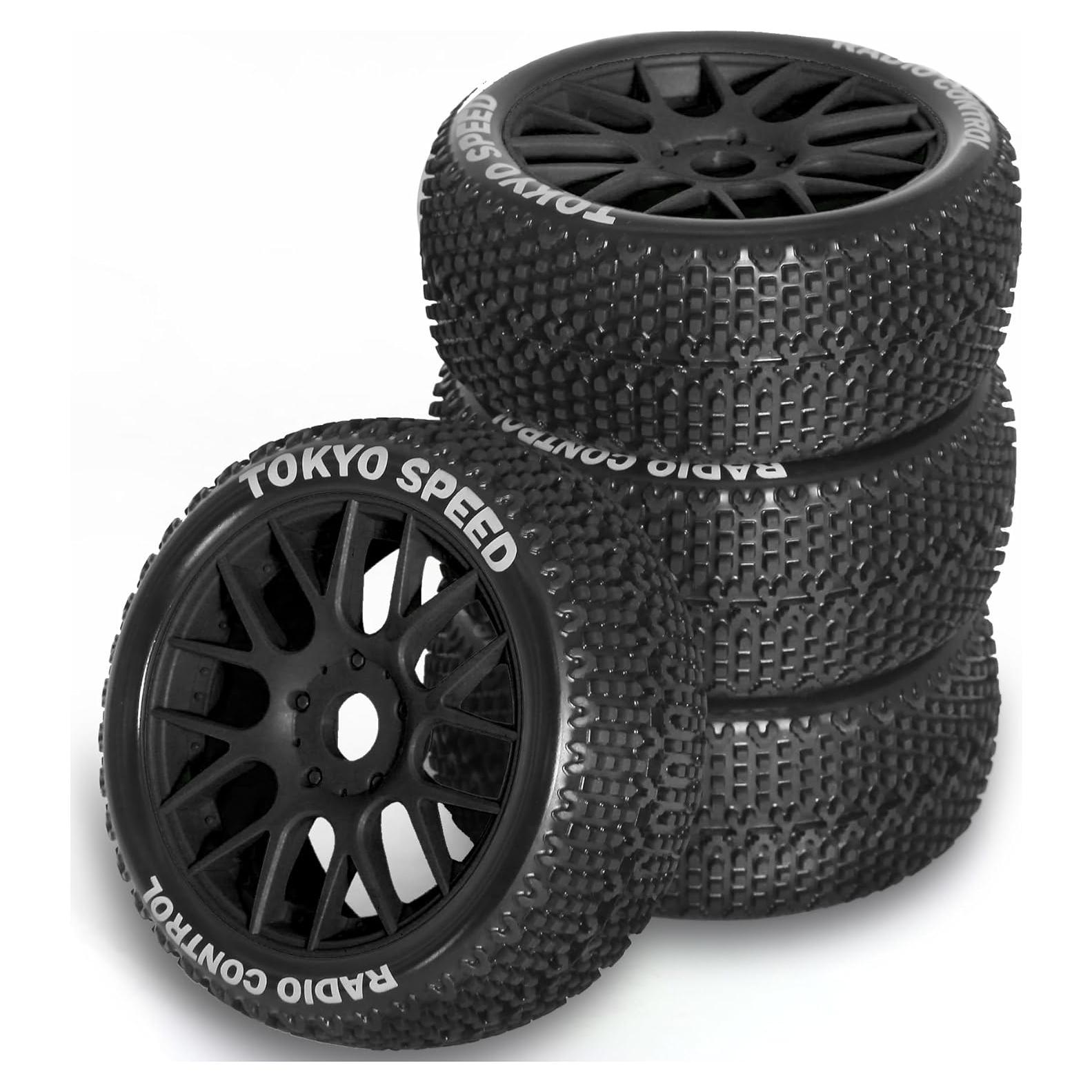 Neumáticos y Ruedas Off Road RC 1/8 Dantenron 110mm 4PCS