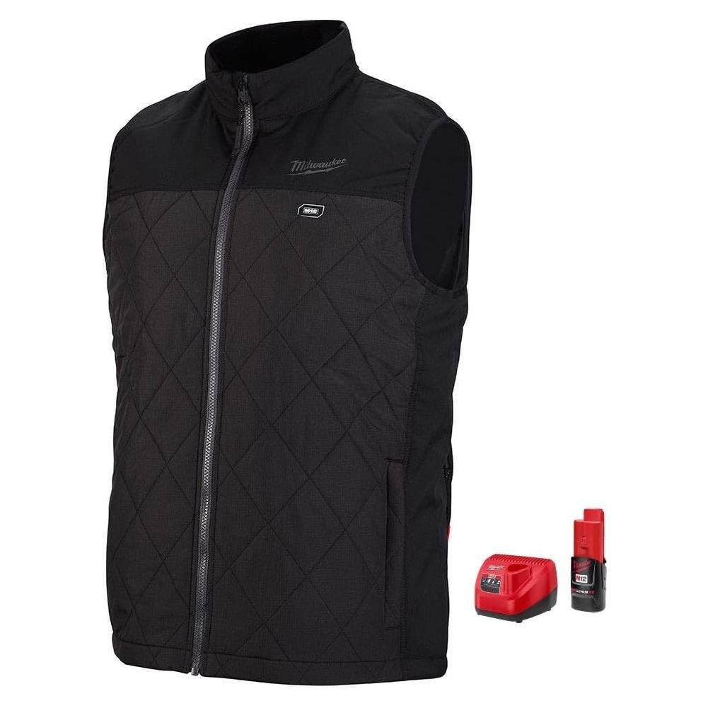 Sudadera calefaccionada Milwaukee M12 para hombres - Negro